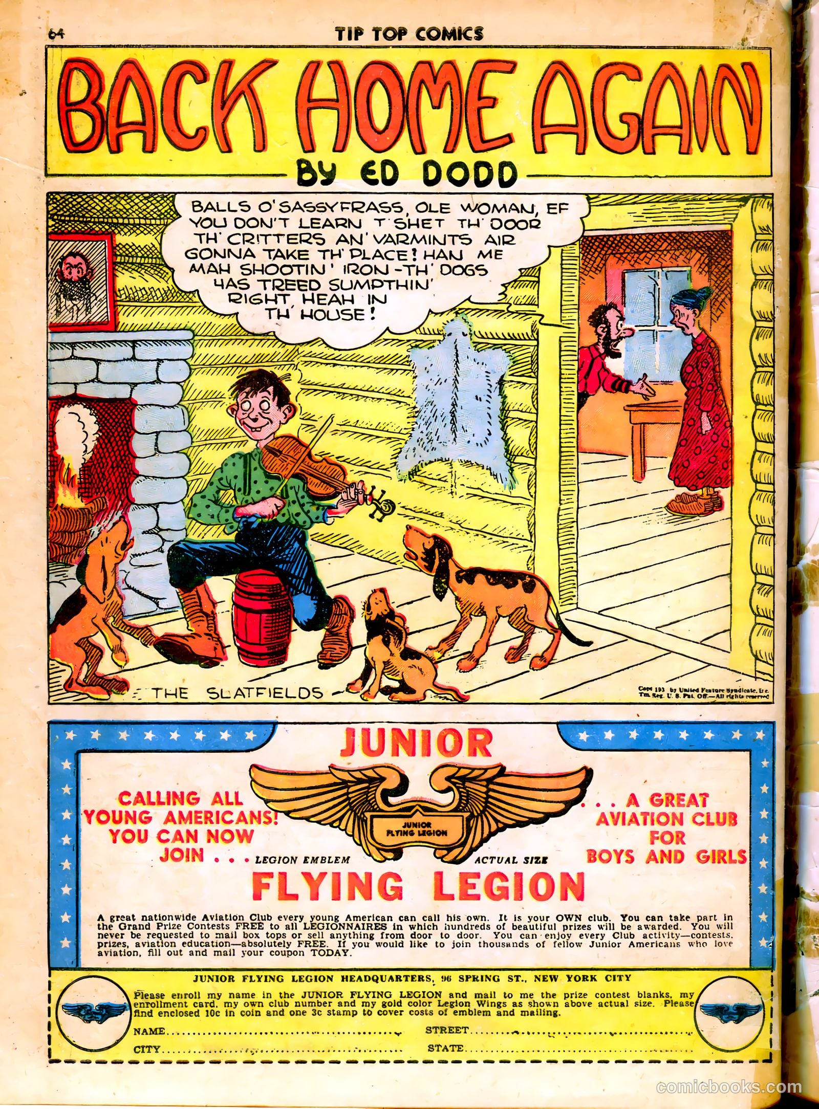 Tip Top Comics #46 — page 54 of 56