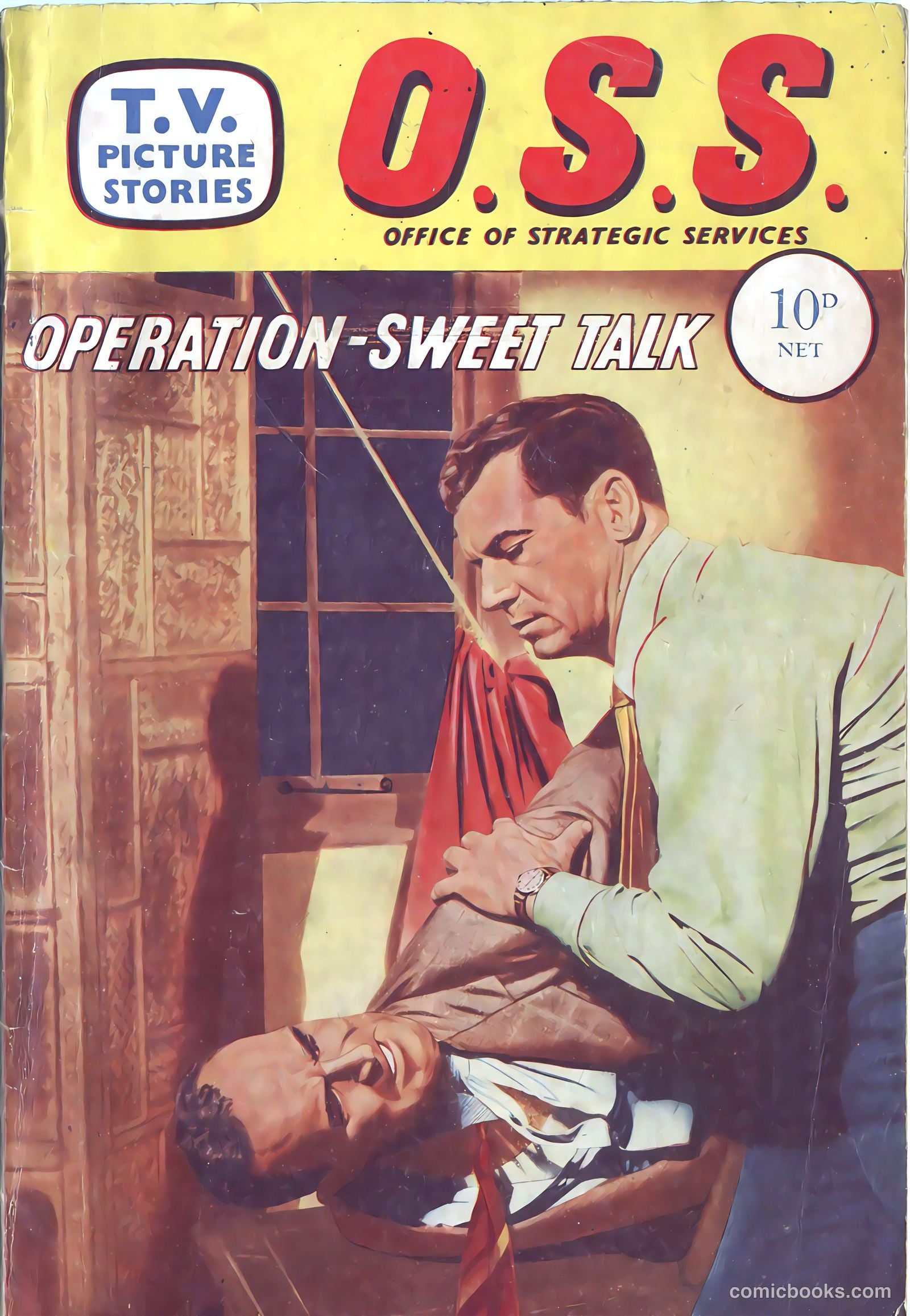 T.V. Picture Stories 19 - O.S.S. Operation Sweet Talk #1 — page 1 of 35
