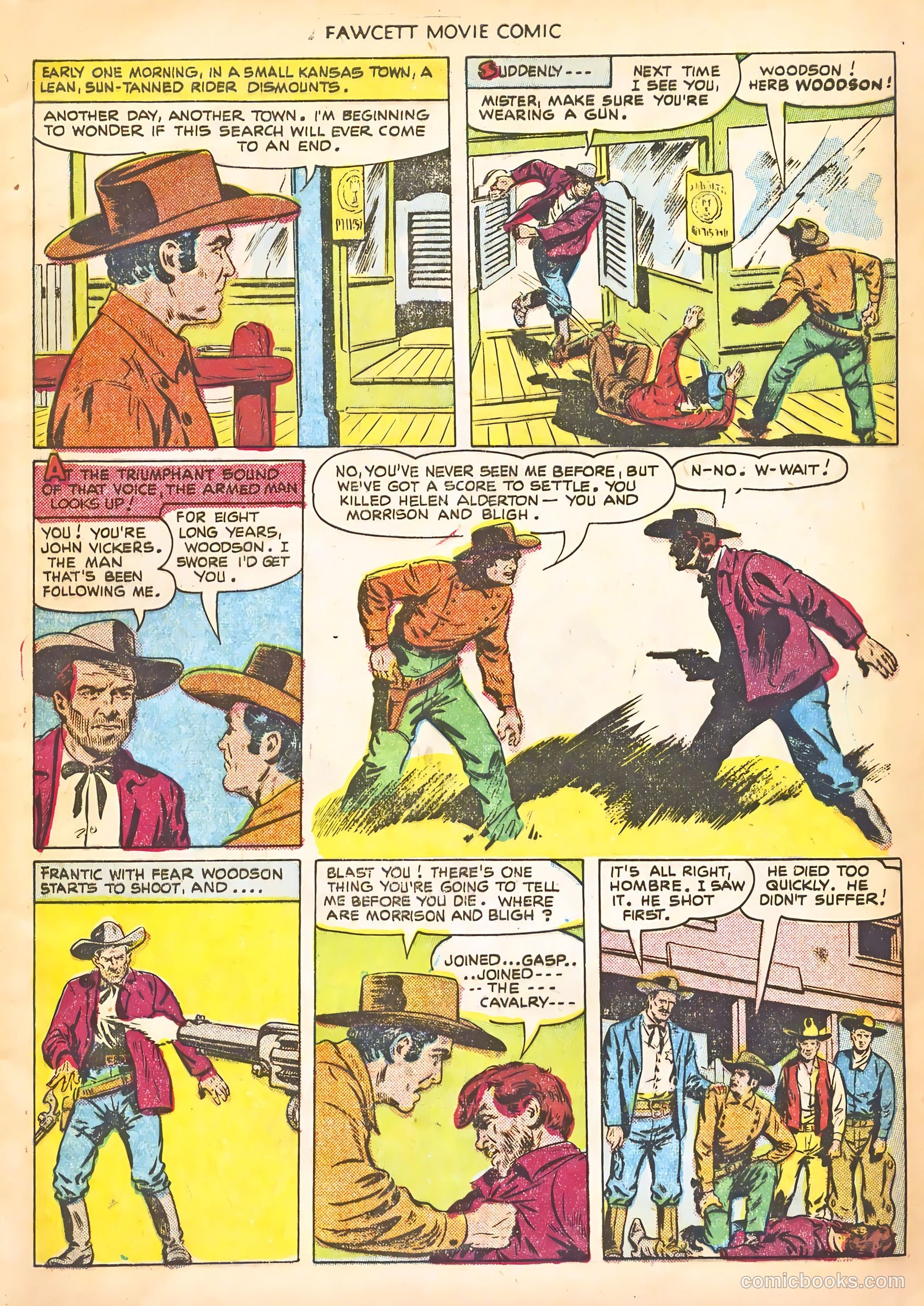 Fawcett Movie Comic 13 - Warpath #1 — page 5 of 36