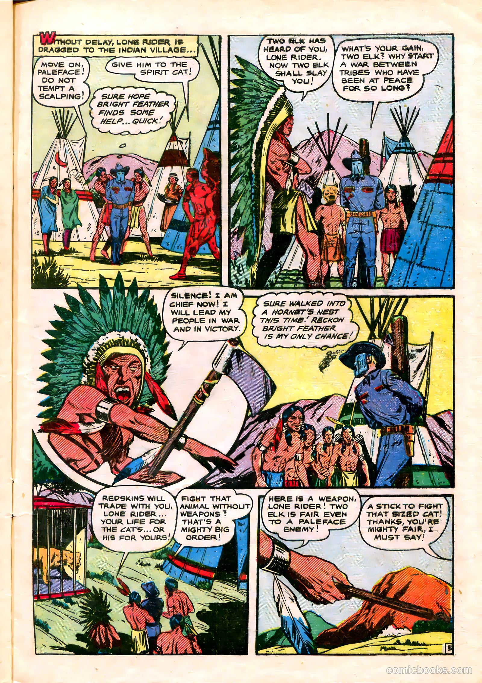 The Lone Rider #20 — page 9 of 36