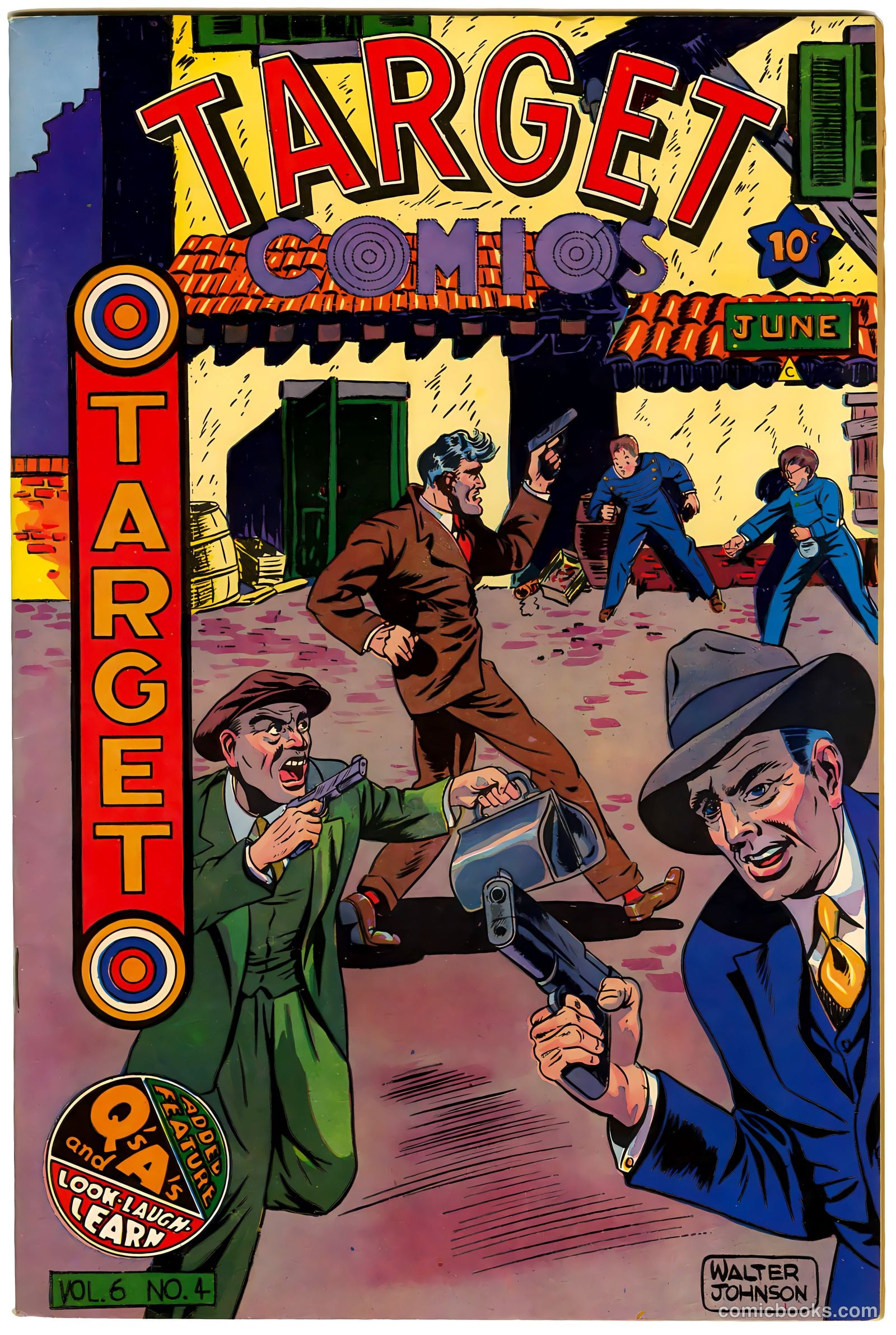 Target Comics v6 #4 — page 1 of 52