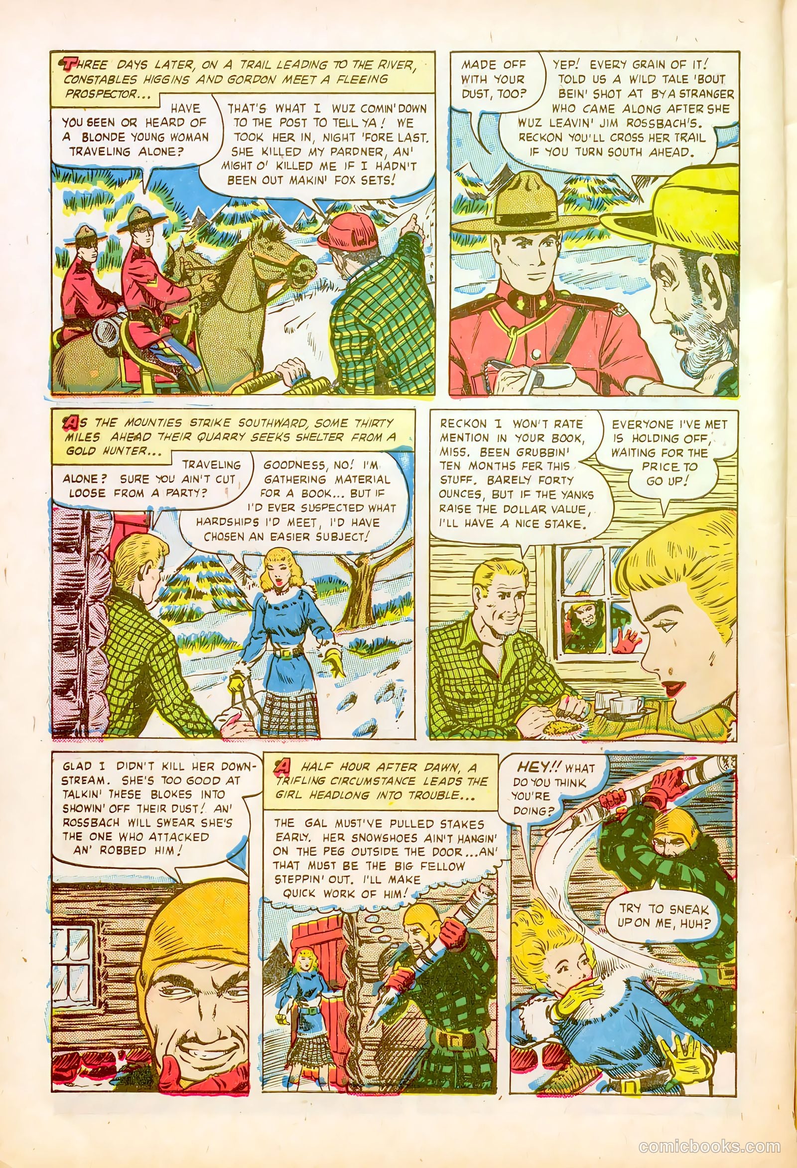 Approved Comics 12 - Northwest Mounties #1 — page 6 of 36