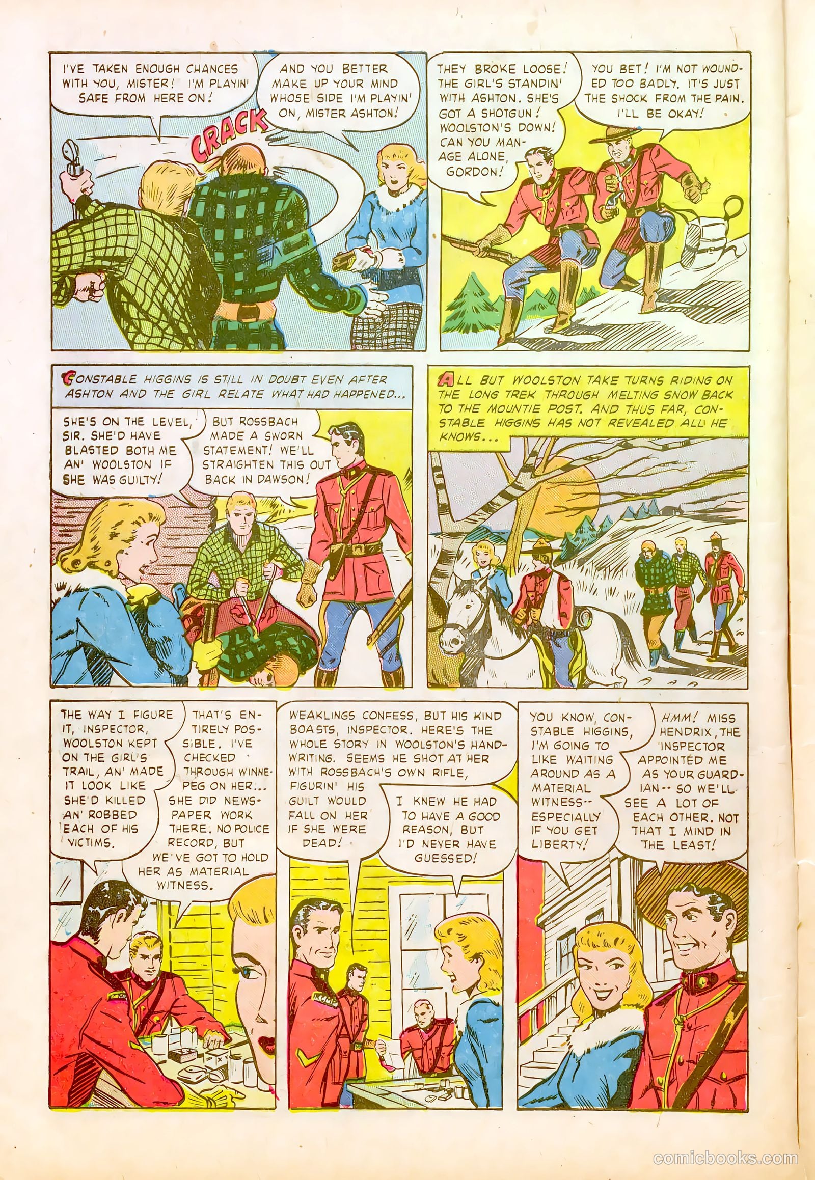 Approved Comics 12 - Northwest Mounties #1 — page 10 of 36
