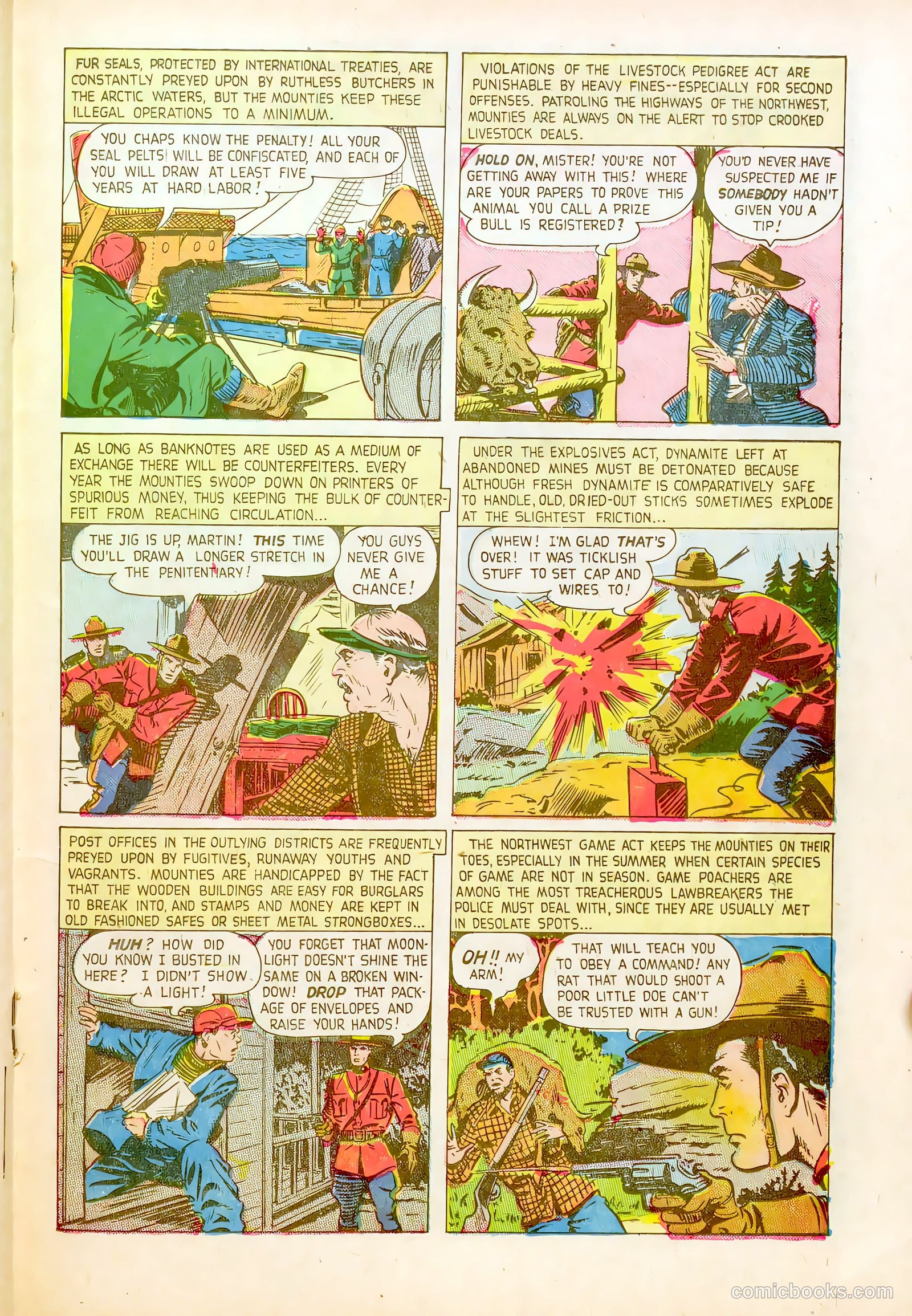 Approved Comics 12 - Northwest Mounties #1 — page 19 of 36