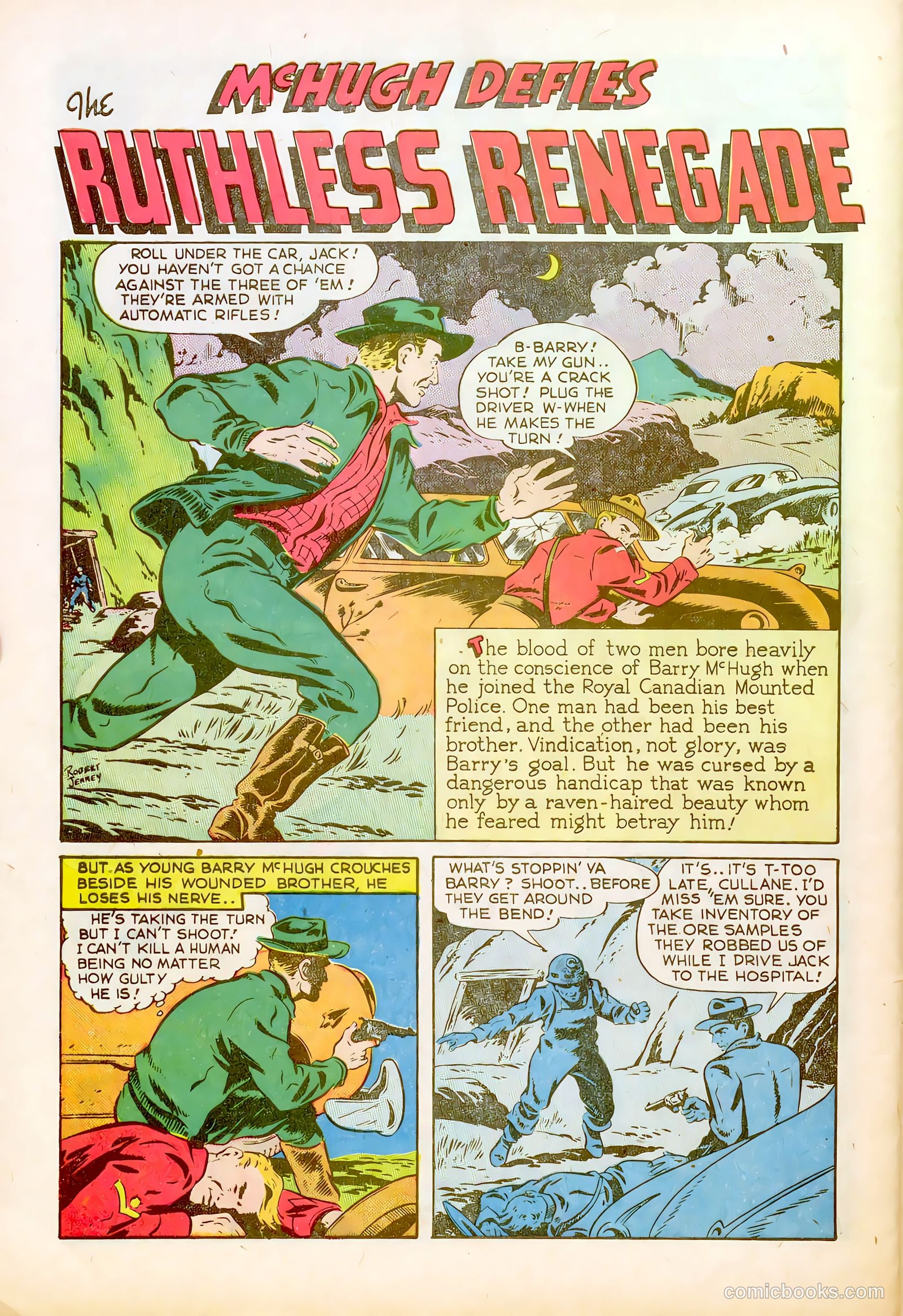Approved Comics 12 - Northwest Mounties #1 — page 28 of 36