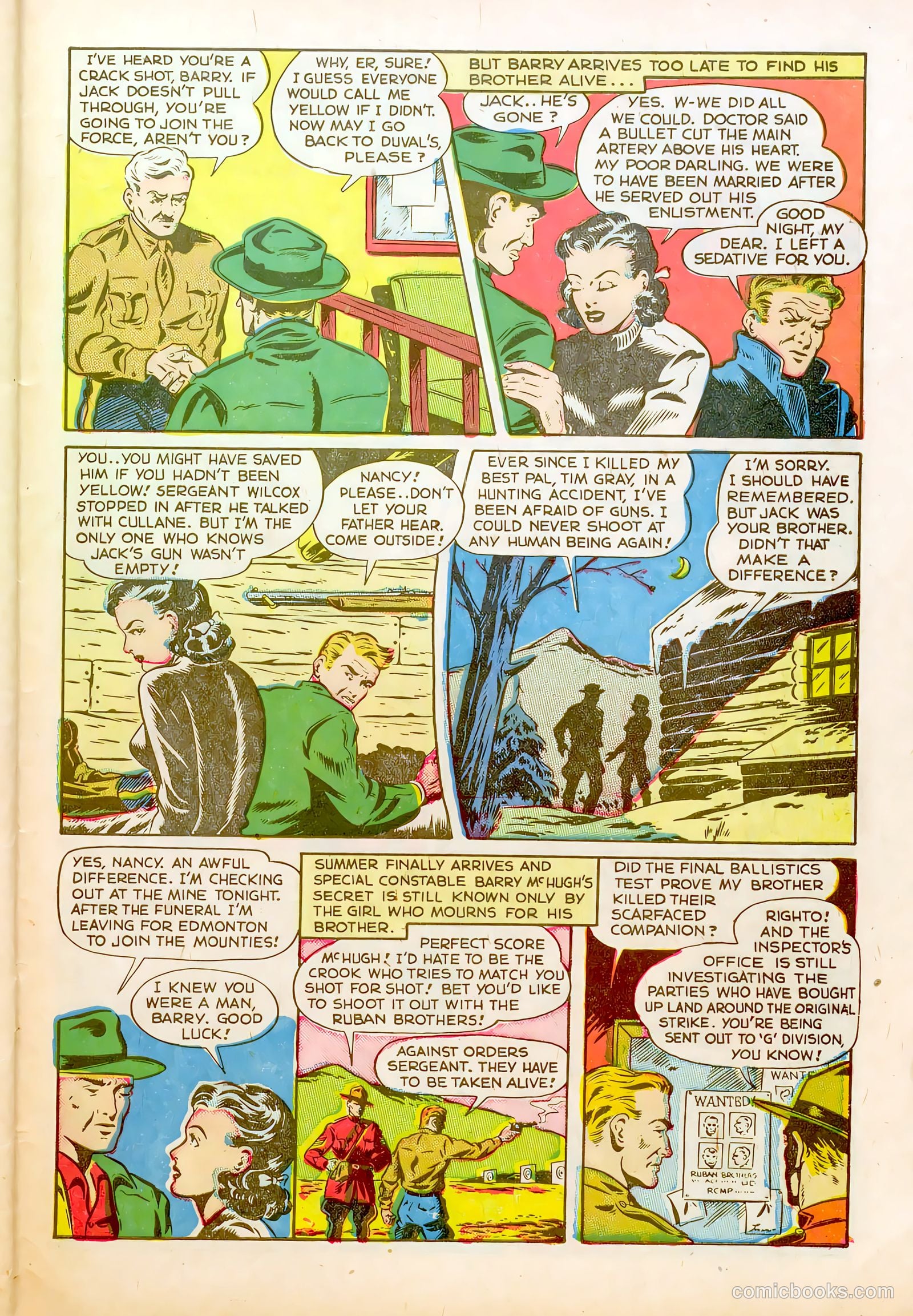Approved Comics 12 - Northwest Mounties #1 — page 31 of 36