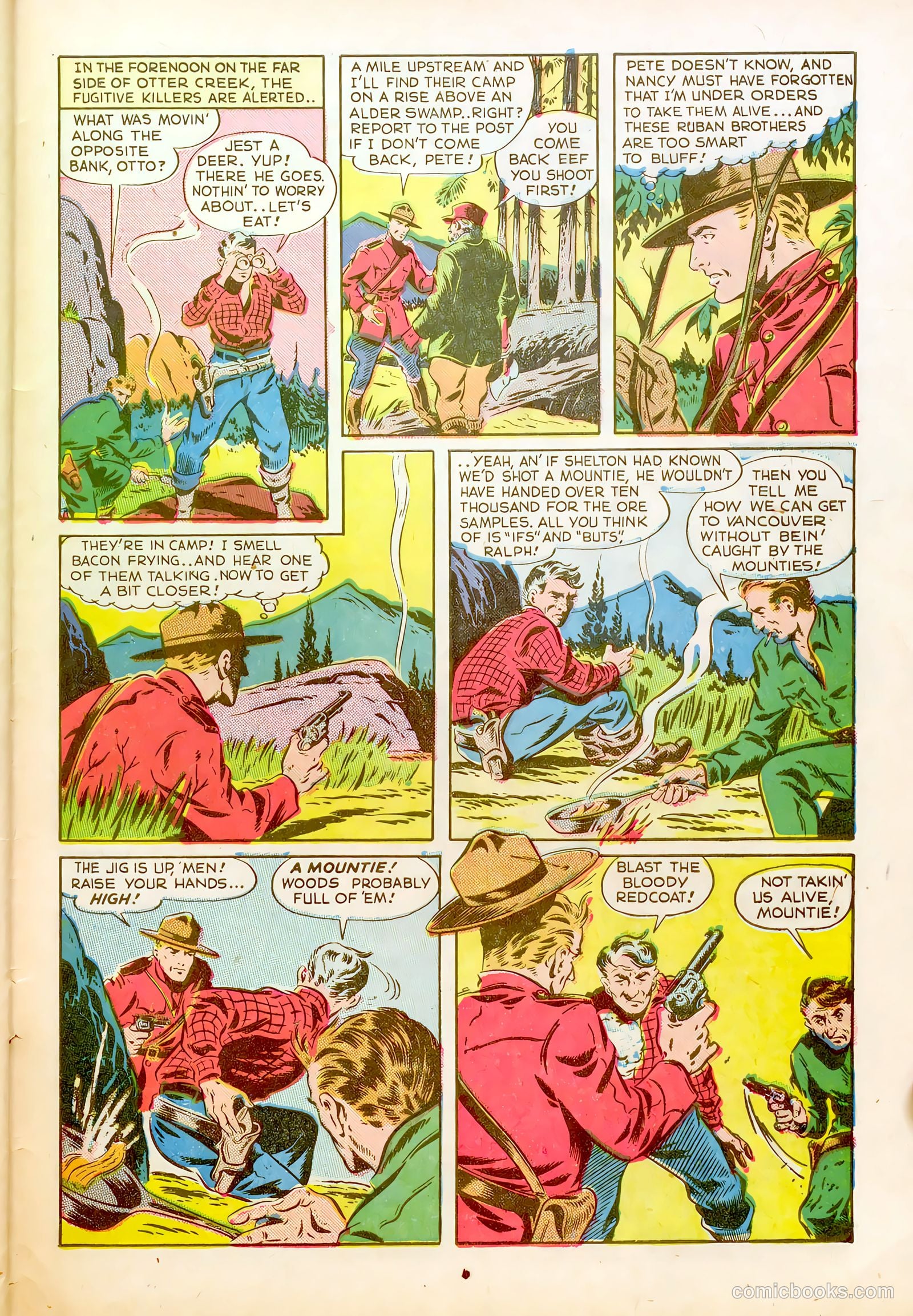 Approved Comics 12 - Northwest Mounties #1 — page 33 of 36