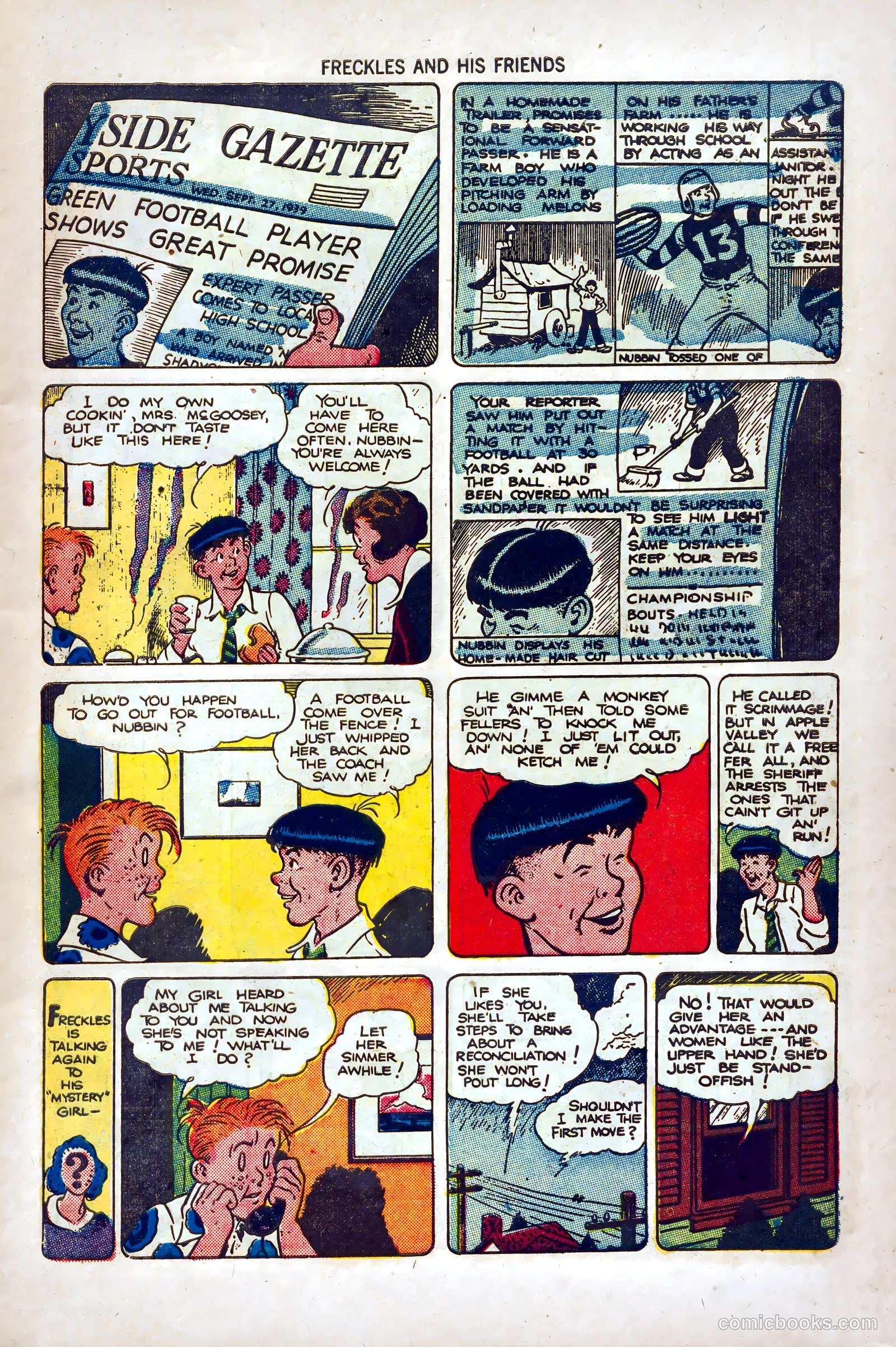 Freckles and His Friends #7 — page 7 of 52