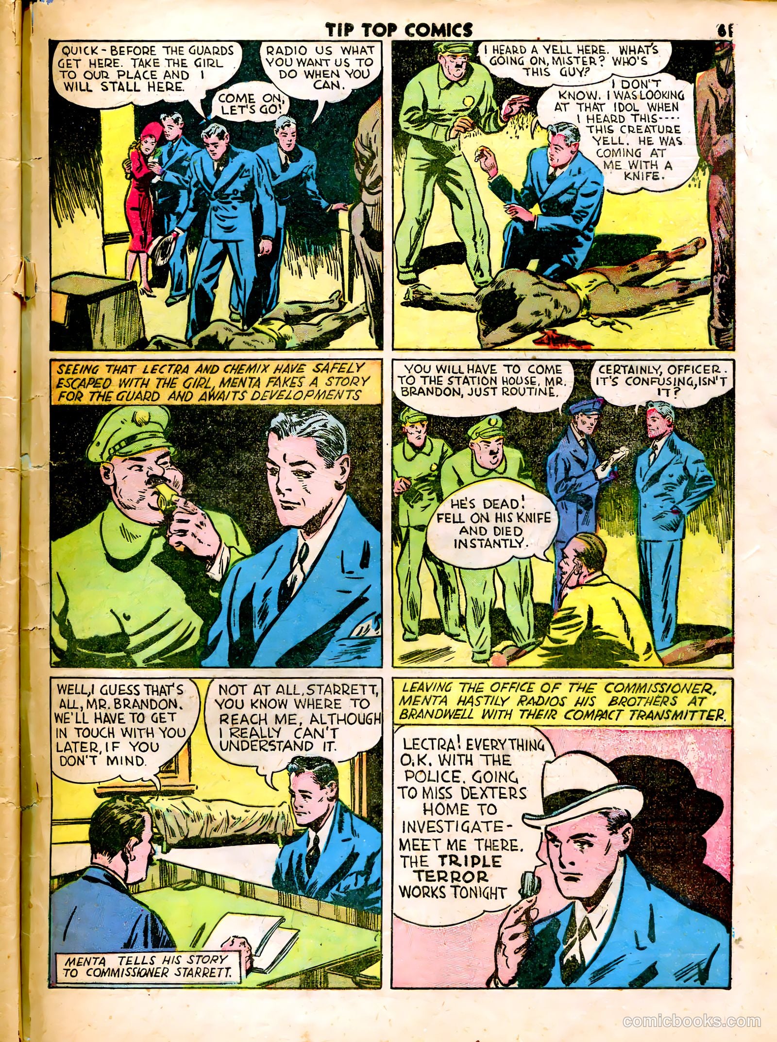 Tip Top Comics #62 — page 56 of 61