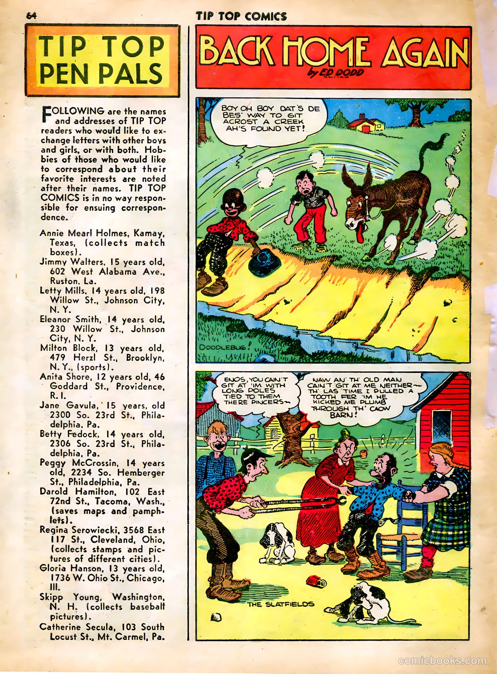 Tip Top Comics #72 — page 59 of 61