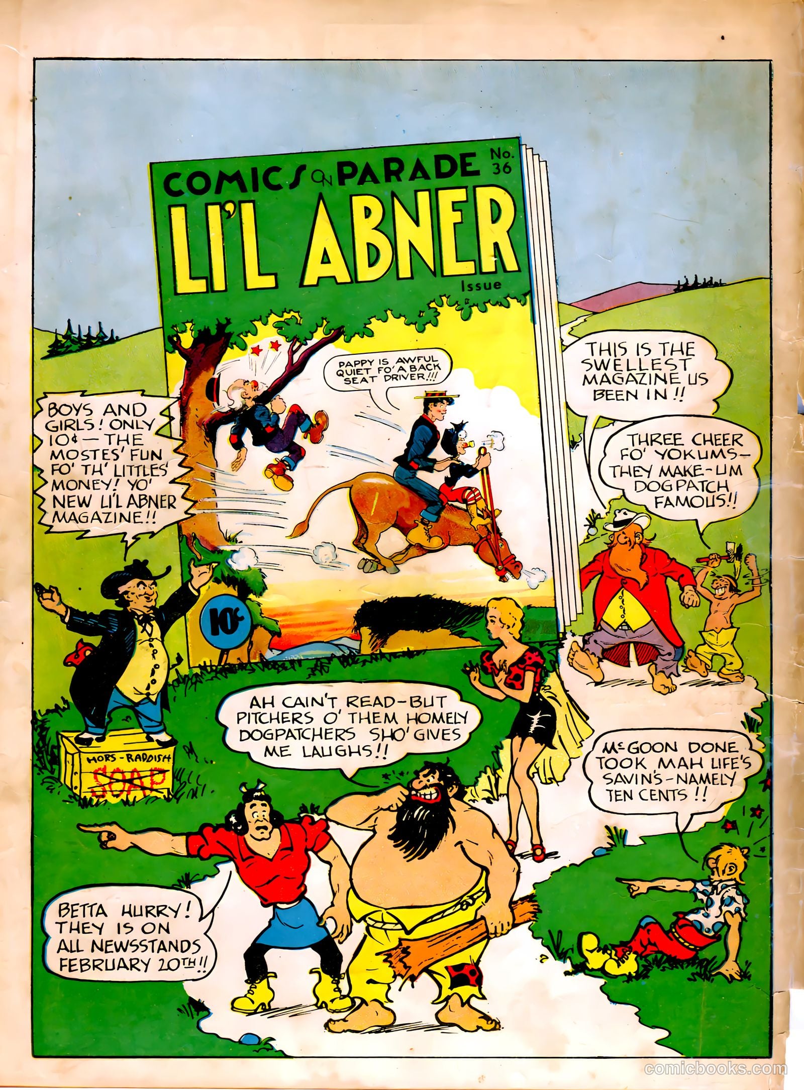 Tip Top Comics #71 — page 61 of 61