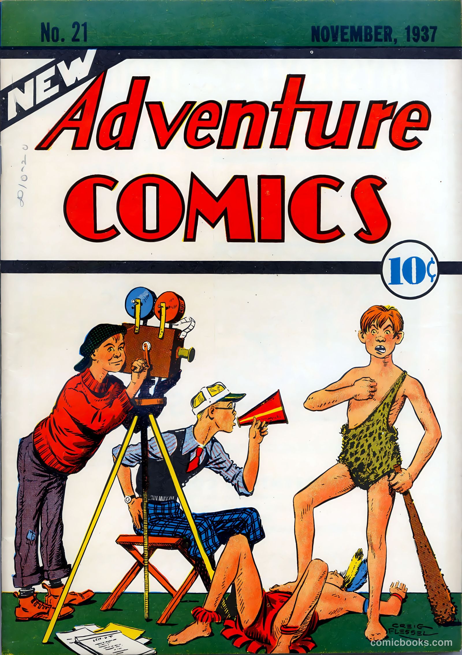 New Adventure Comics #21 — page 1 of 70