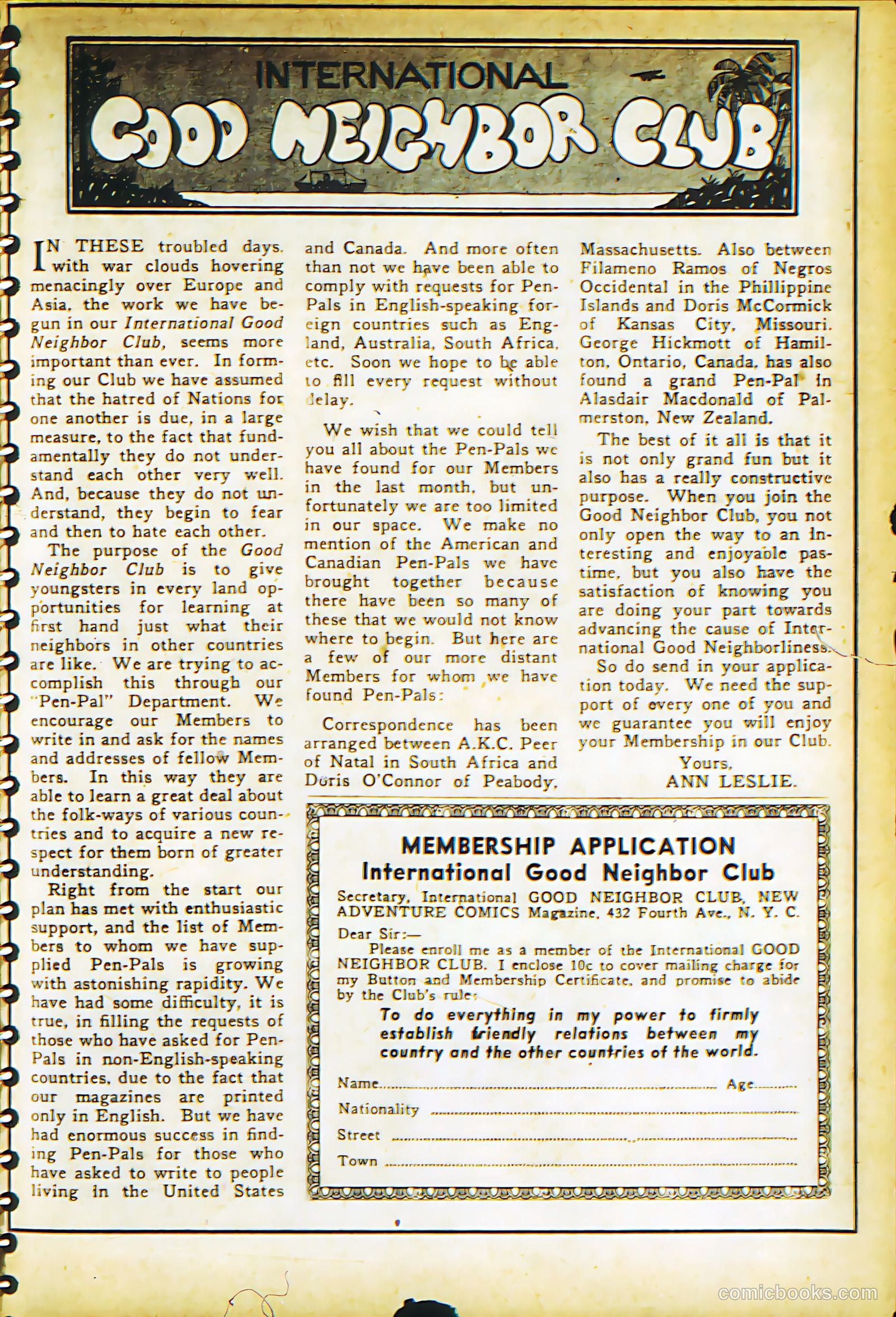 New Adventure Comics #21 — page 30 of 70