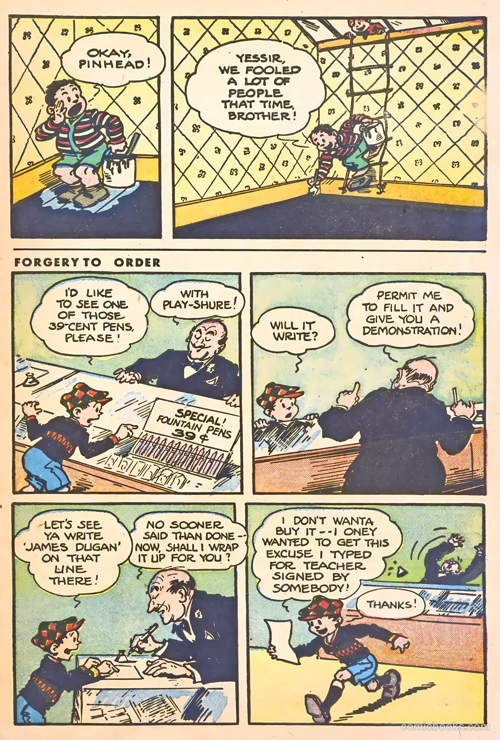 Reg'lar Fellers #6 — page 9 of 52