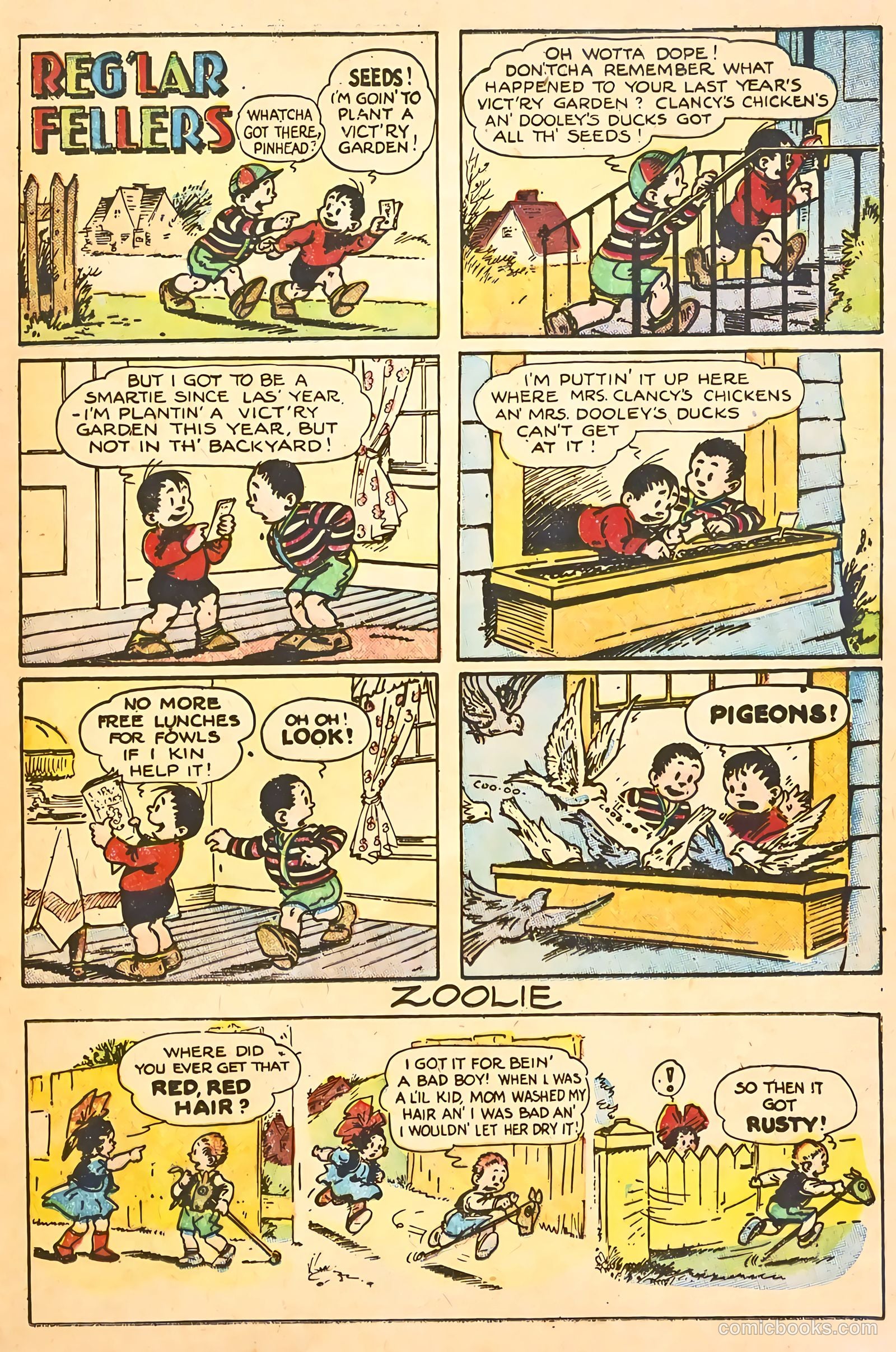 Reg'lar Fellers #6 — page 21 of 52