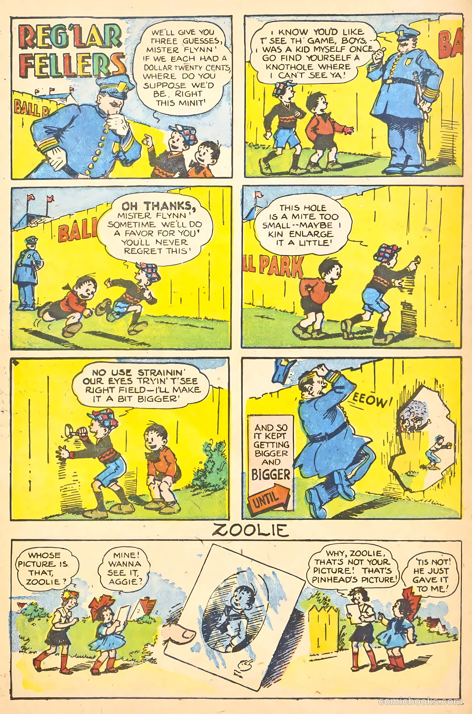 Reg'lar Fellers #6 — page 22 of 52