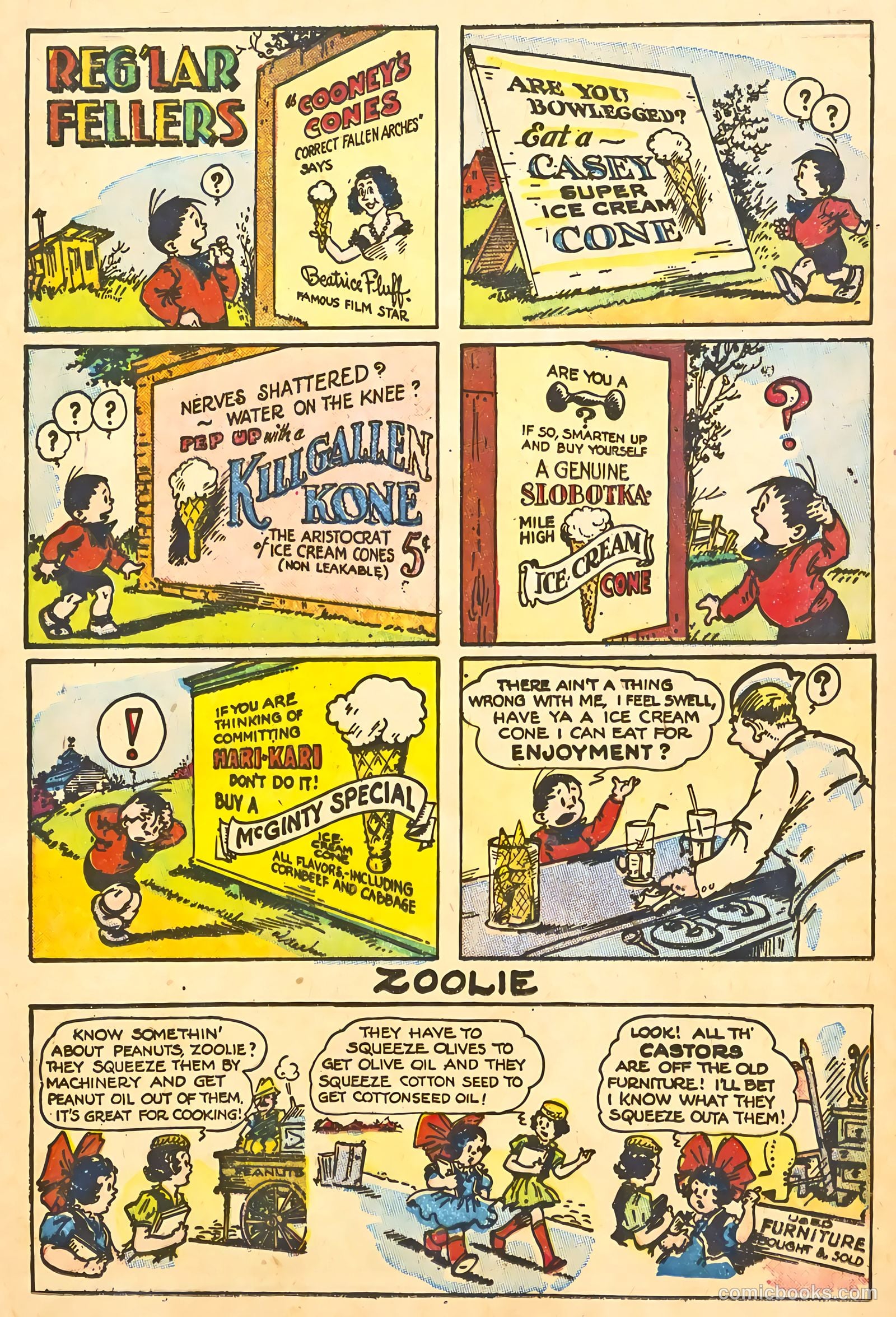 Reg'lar Fellers #6 — page 32 of 52