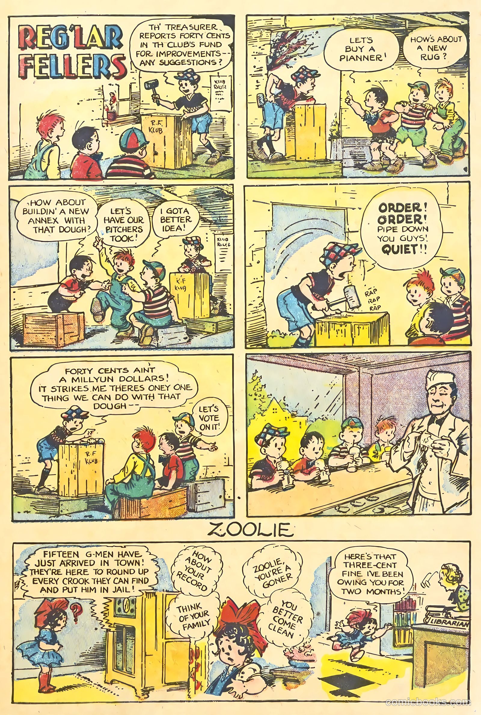 Reg'lar Fellers #6 — page 39 of 52