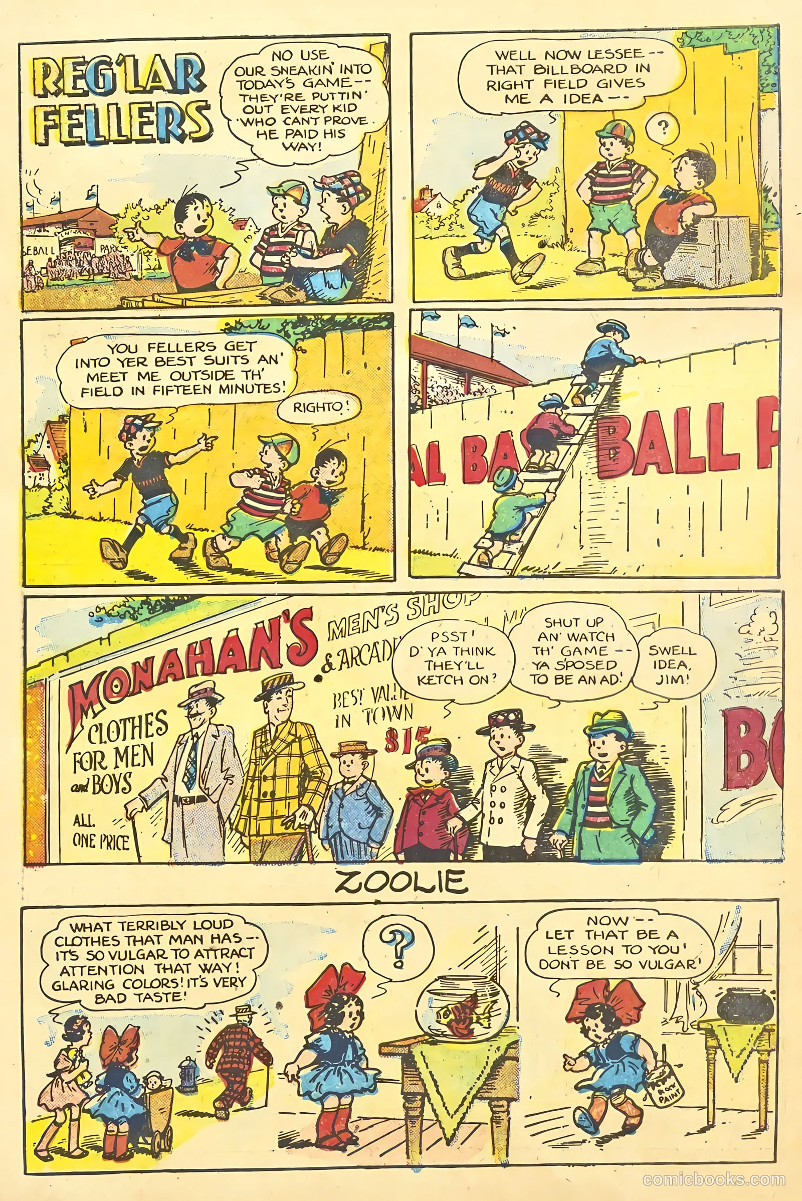 Reg'lar Fellers #6 — page 40 of 52