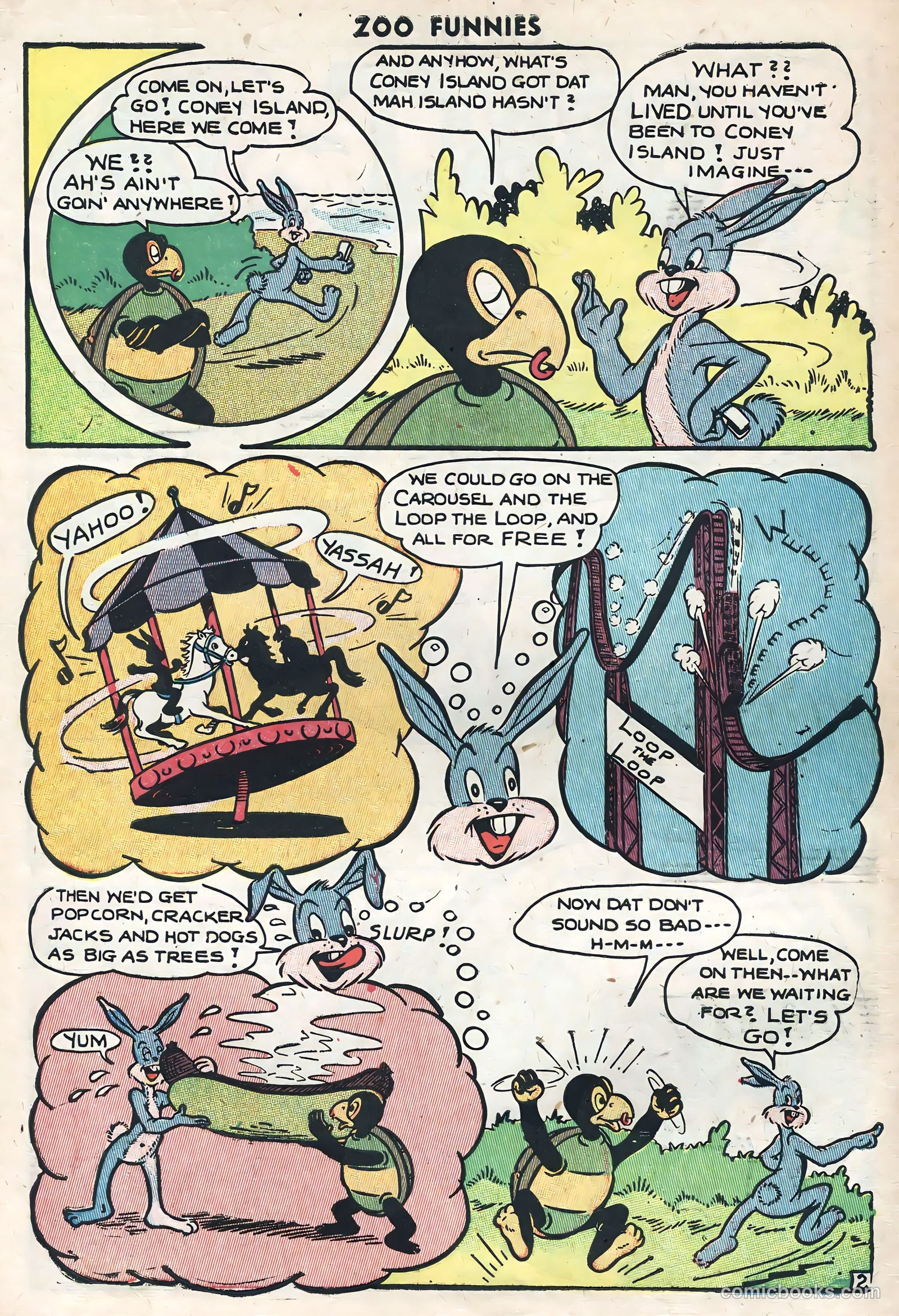 Zoo Funnies v1 #10 — page 4 of 36