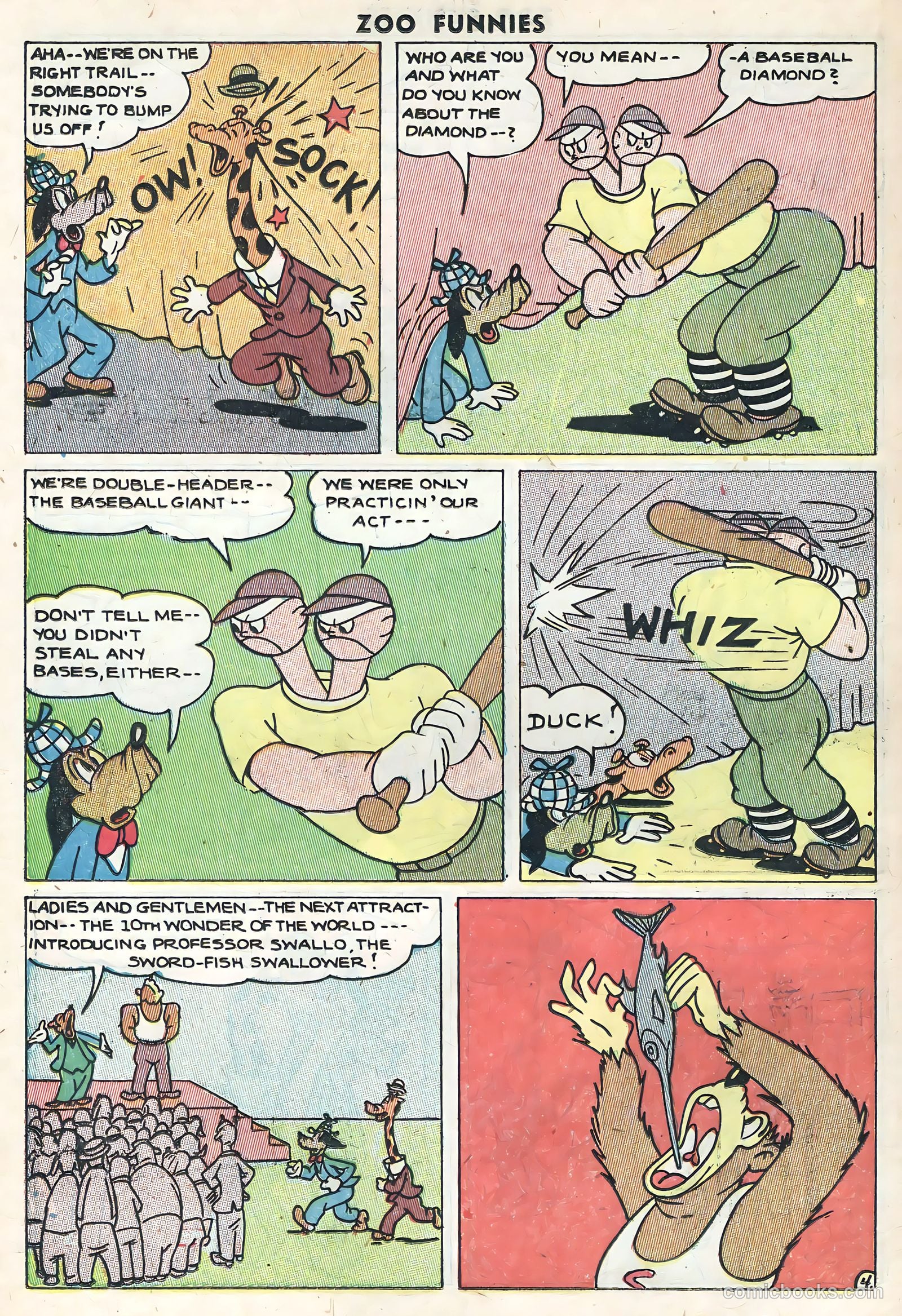 Zoo Funnies v1 #10 — page 14 of 36