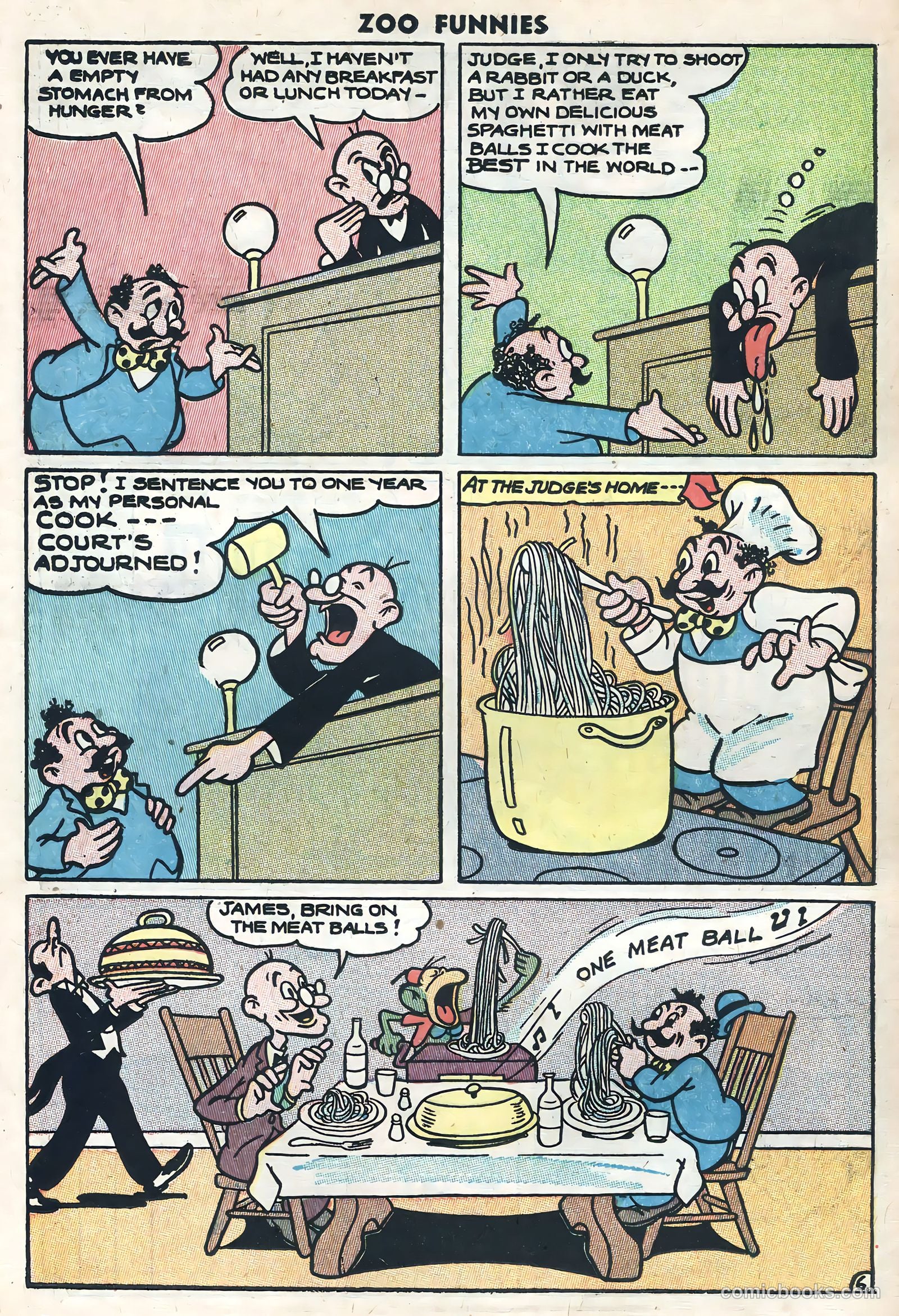 Zoo Funnies v1 #10 — page 24 of 36