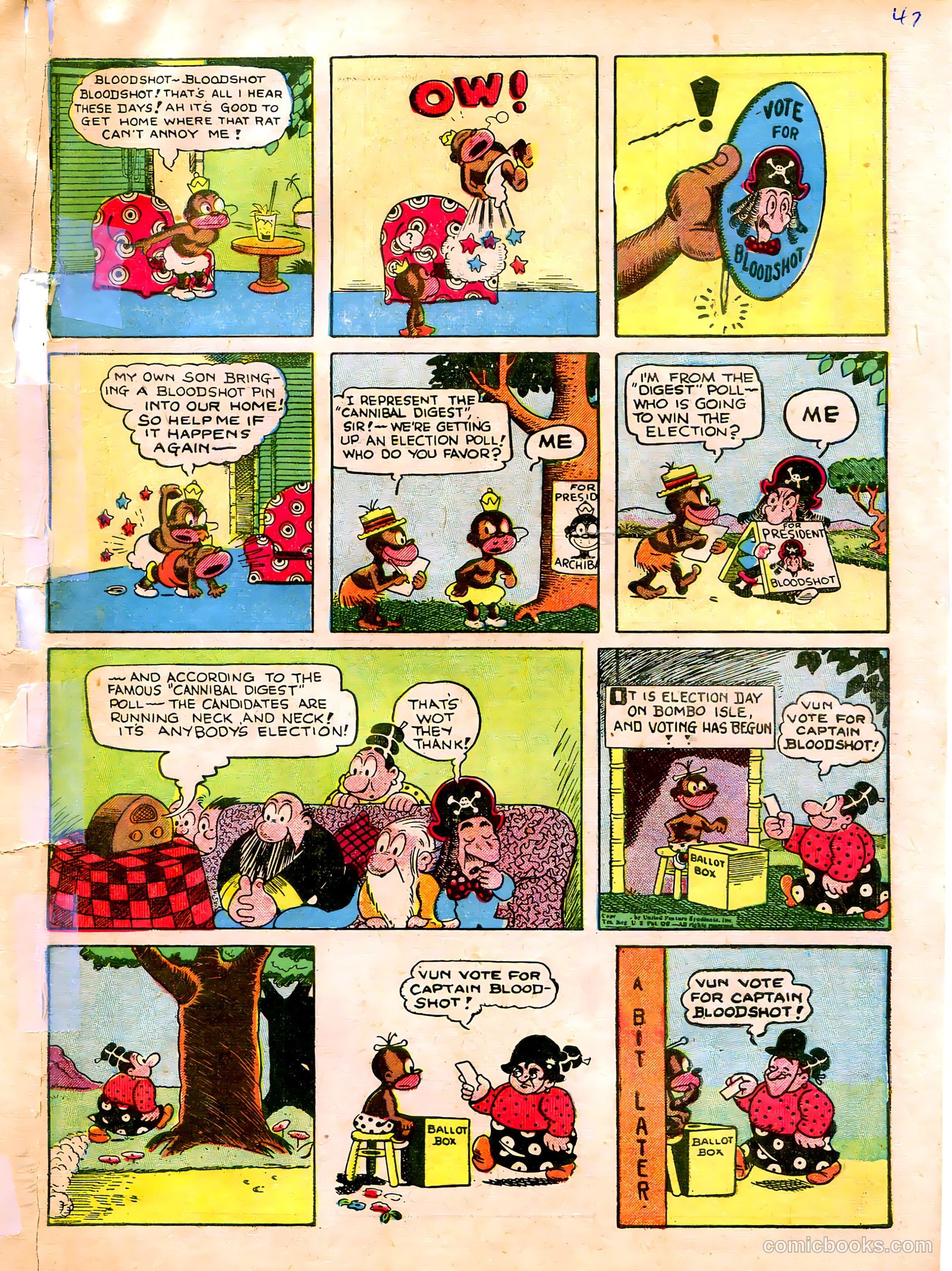 Comics on Parade #43 — page 47 of 58