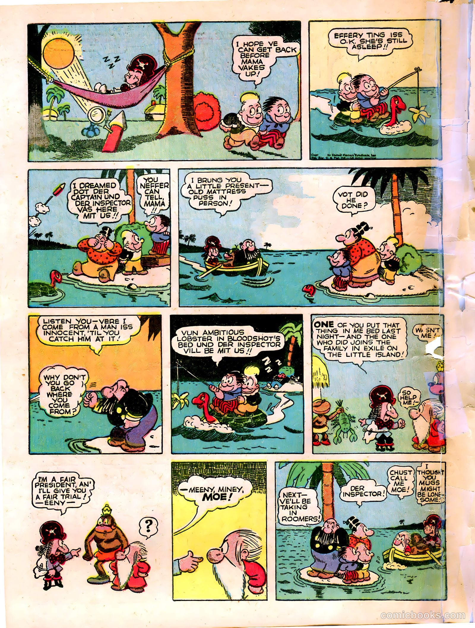 Comics on Parade #43 — page 54 of 58