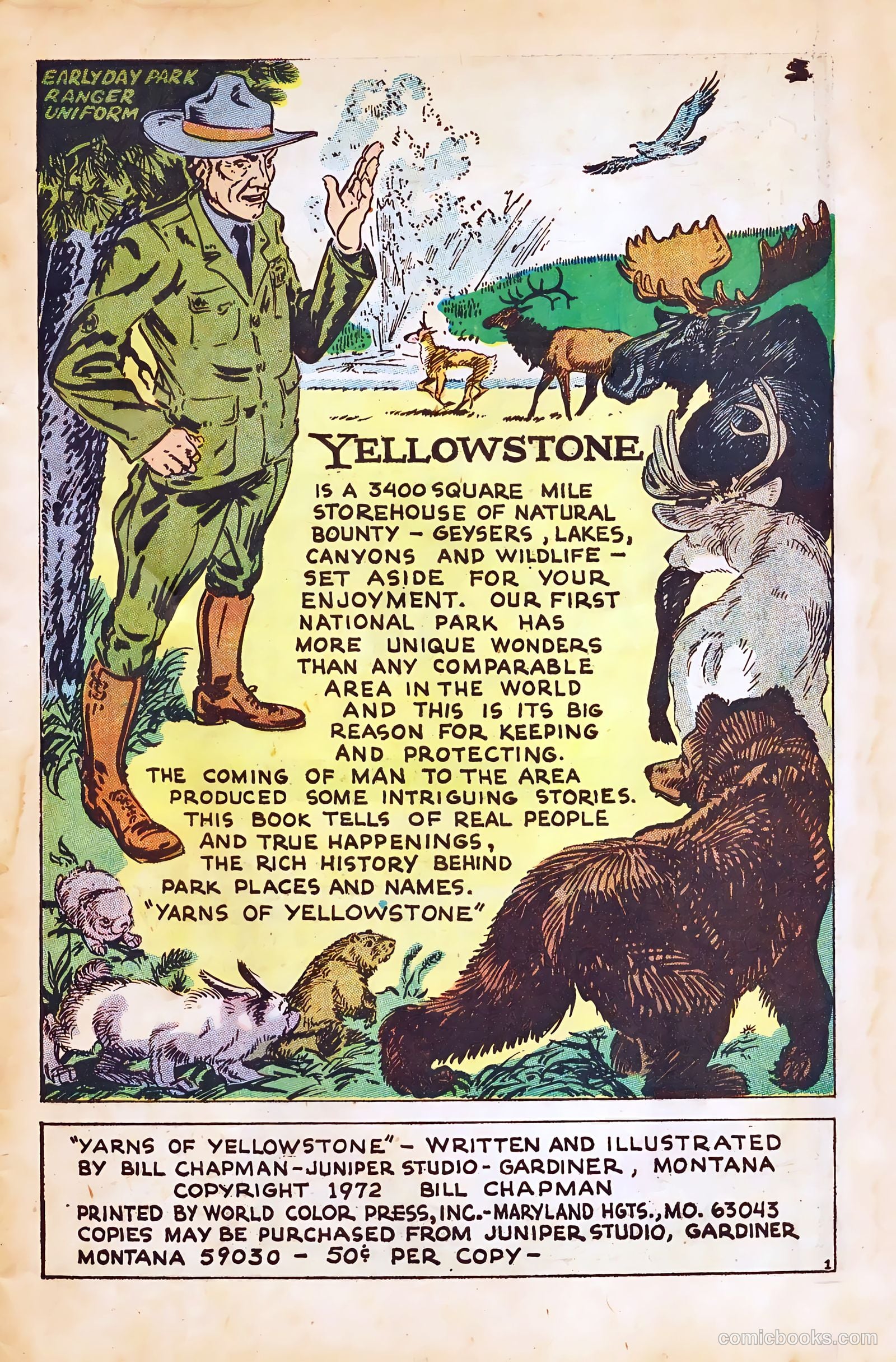 Yarns of the Yellowstone #1 — page 3 of 36