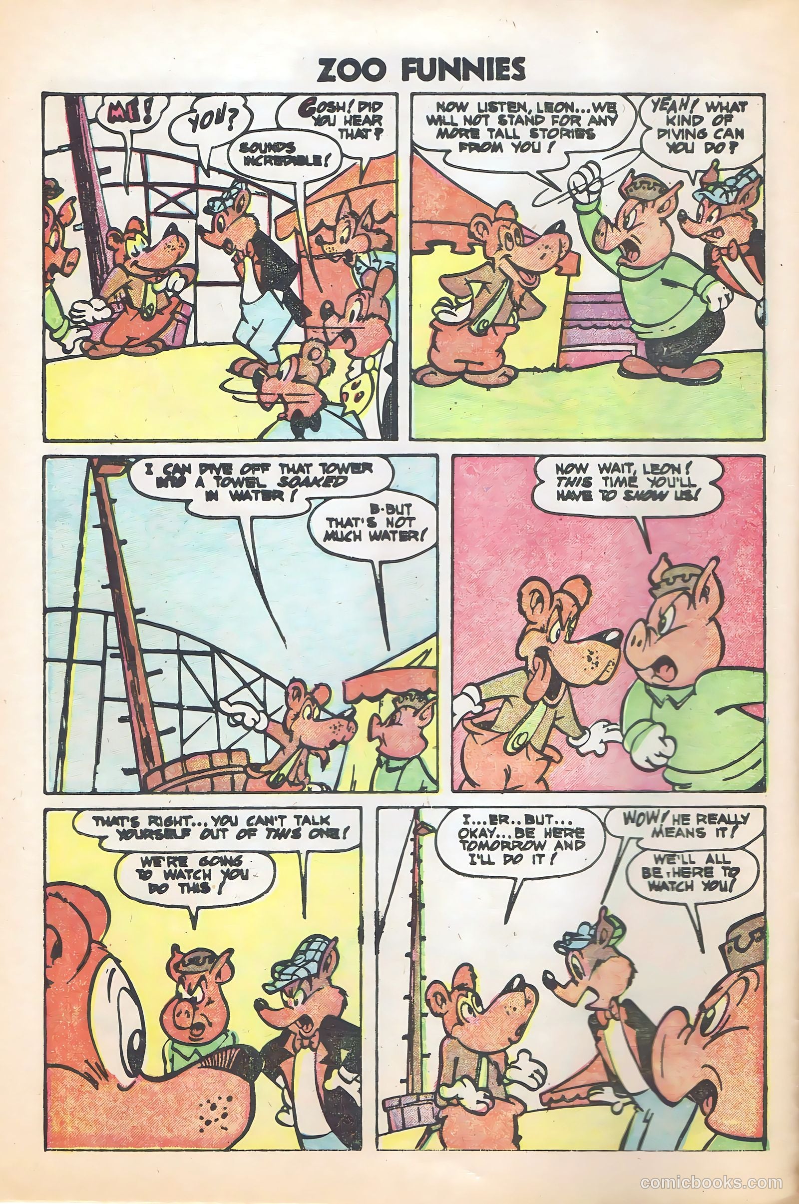 Zoo Funnies v2 #4 — page 8 of 36