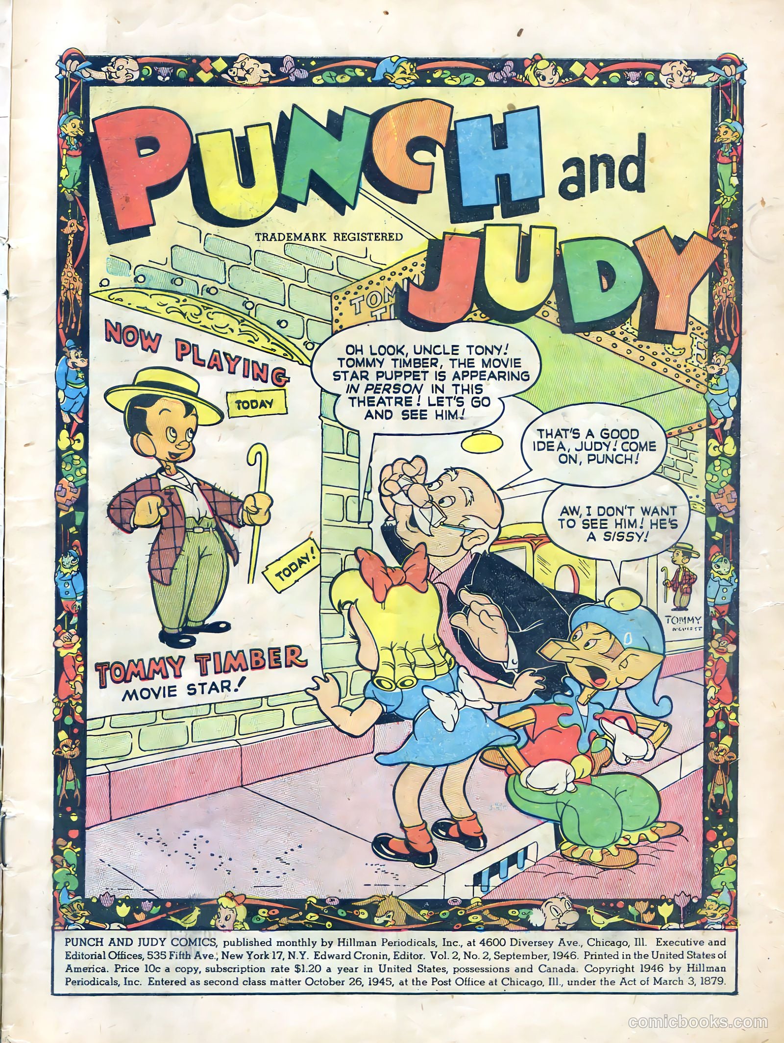 Punch and Judy v2 #2 — page 3 of 52