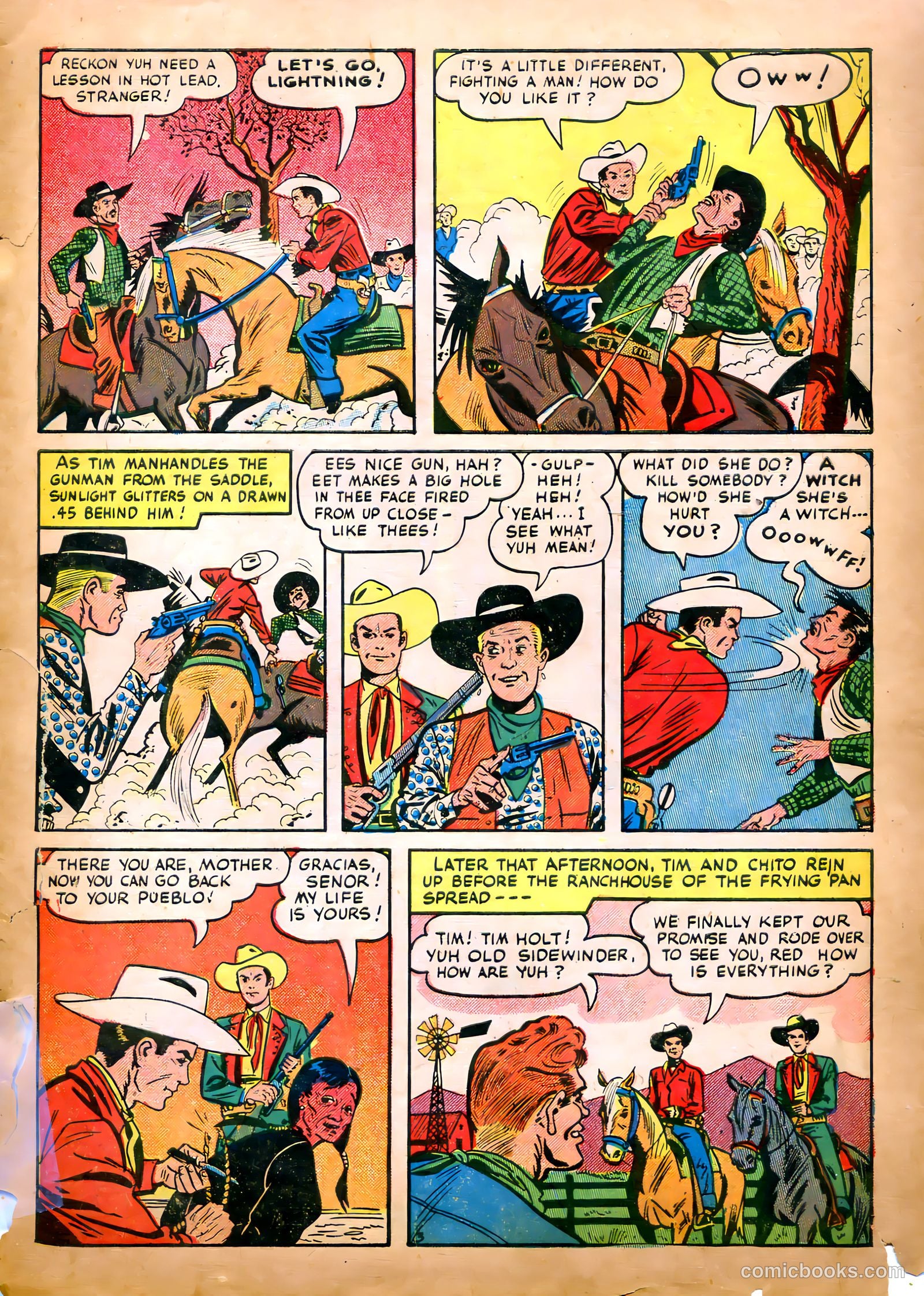 Tim Holt #2 — page 5 of 36