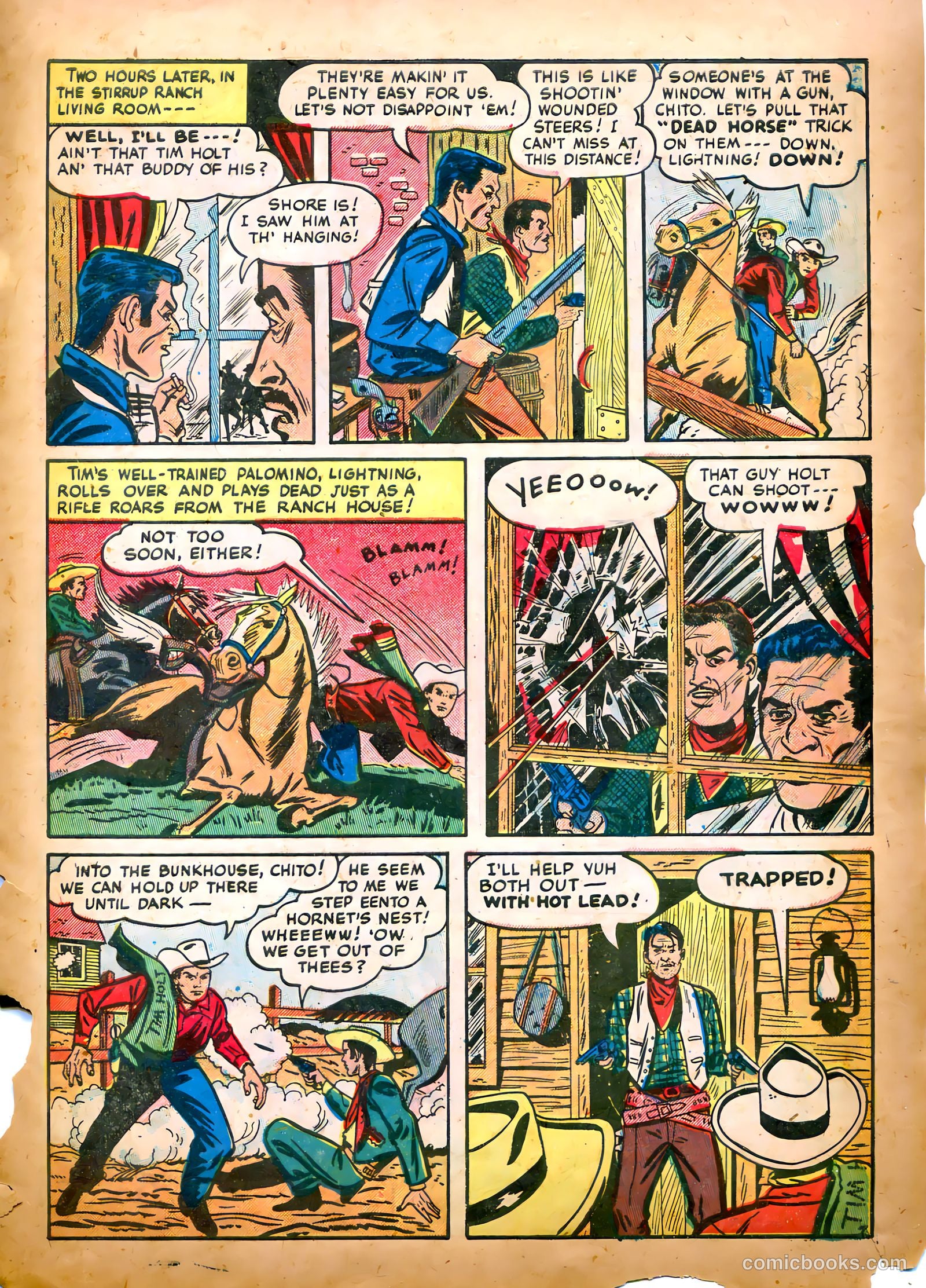 Tim Holt #2 — page 9 of 36