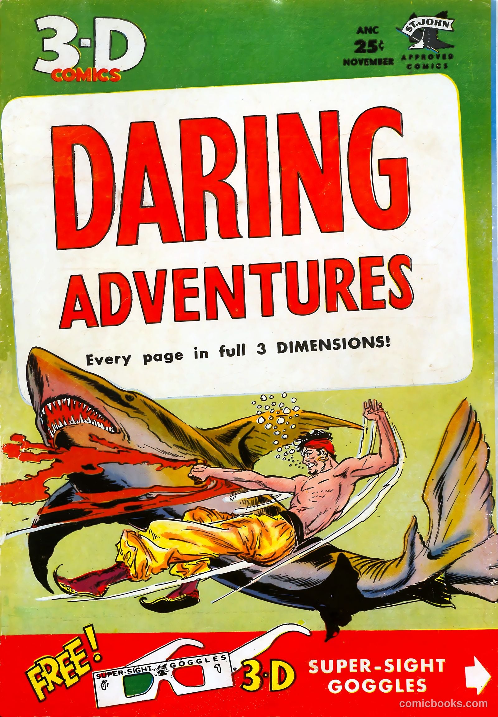 Daring Adventures 1 #3D — page 1 of 36