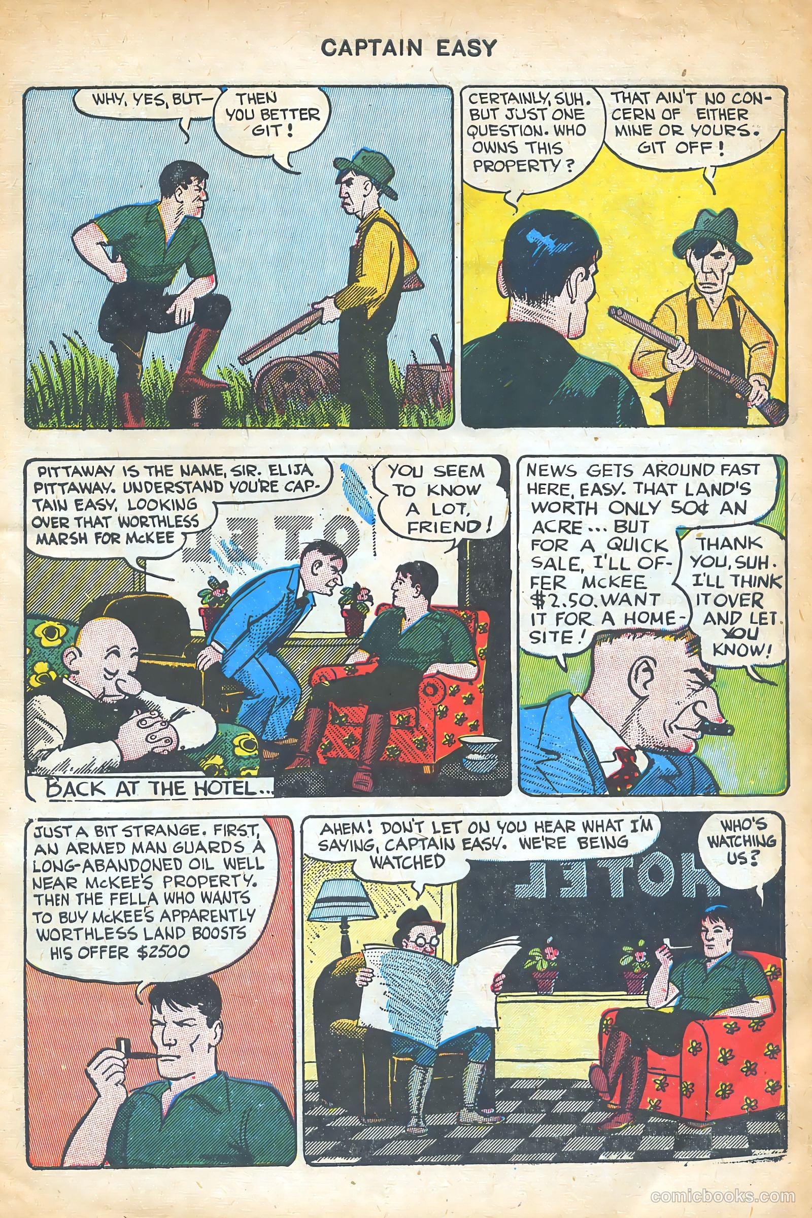 Captain Easy #14 — page 7 of 52