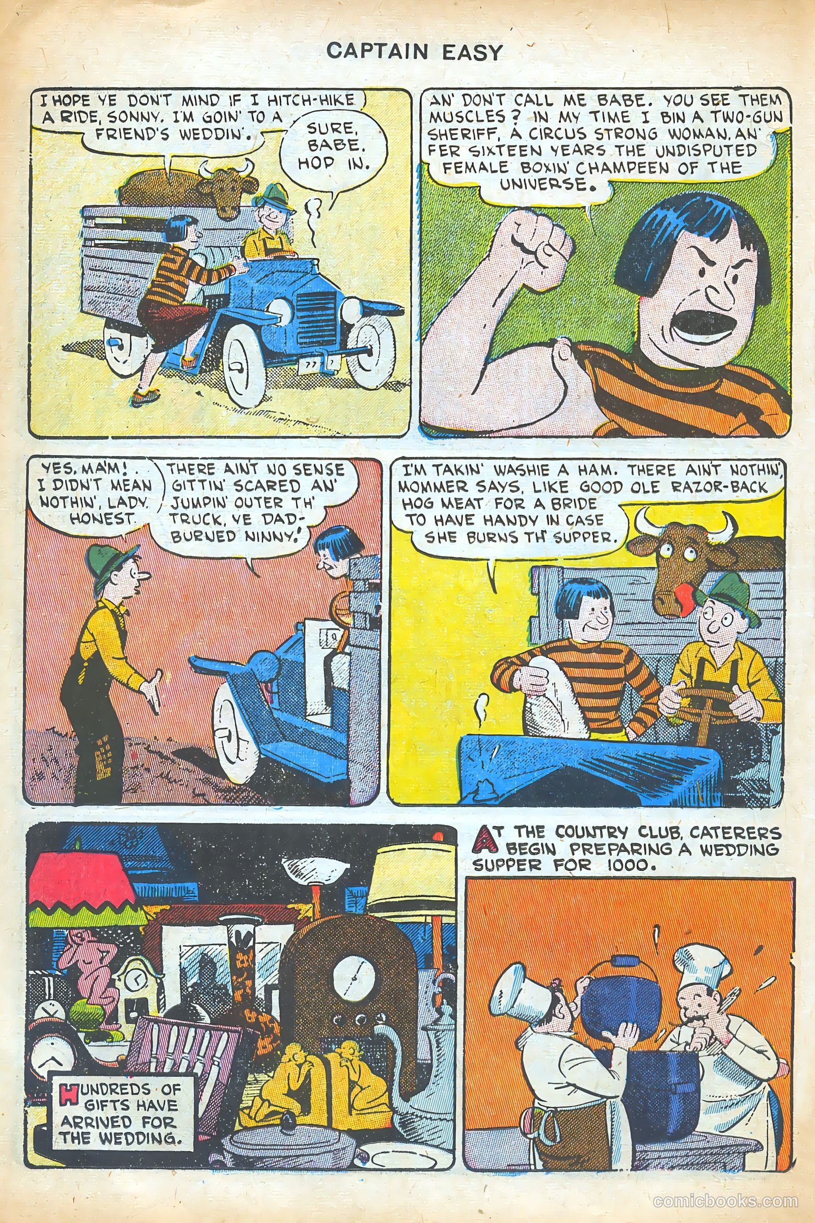 Captain Easy #14 — page 36 of 52