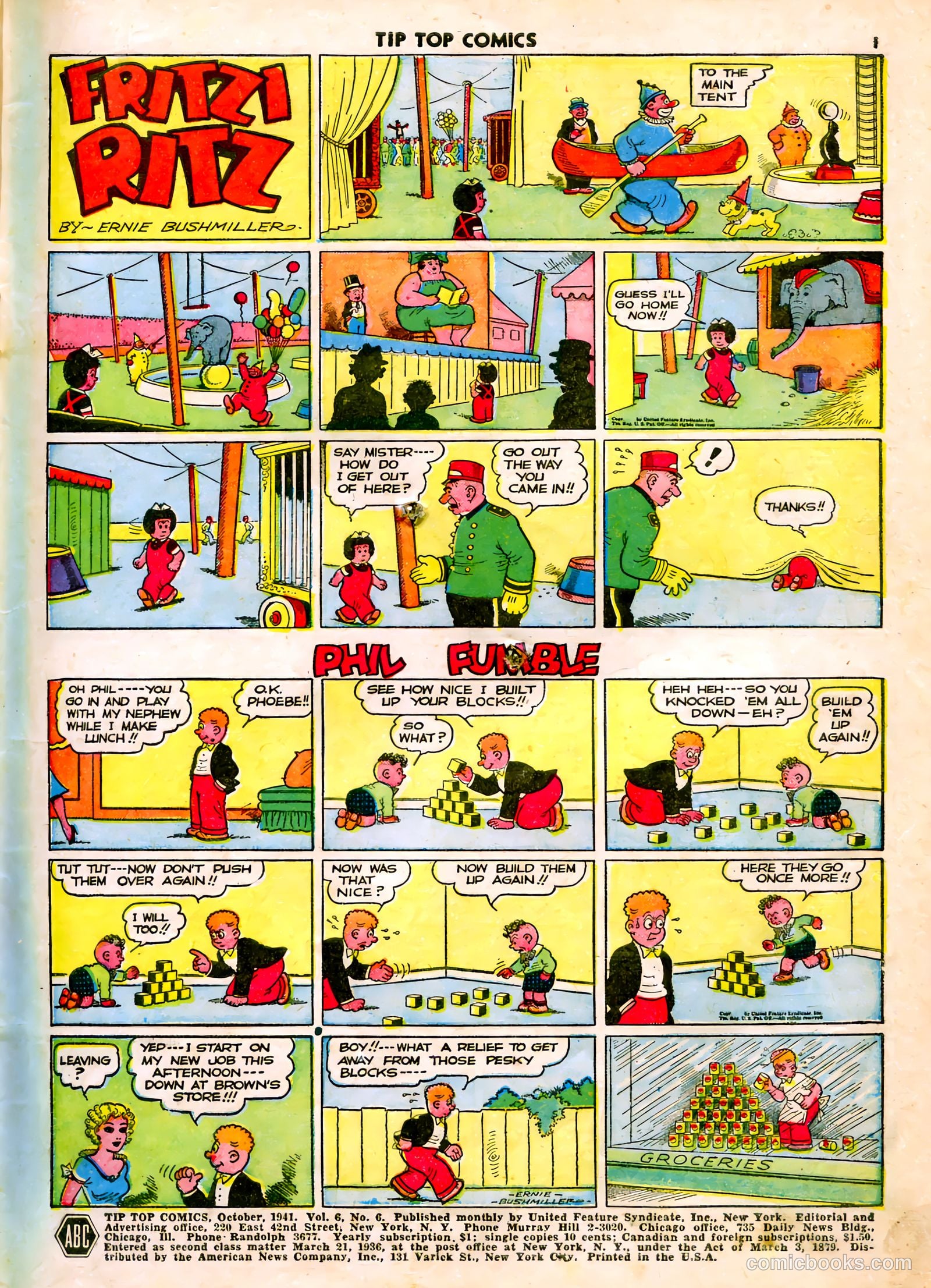 Tip Top Comics #66 — page 3 of 57