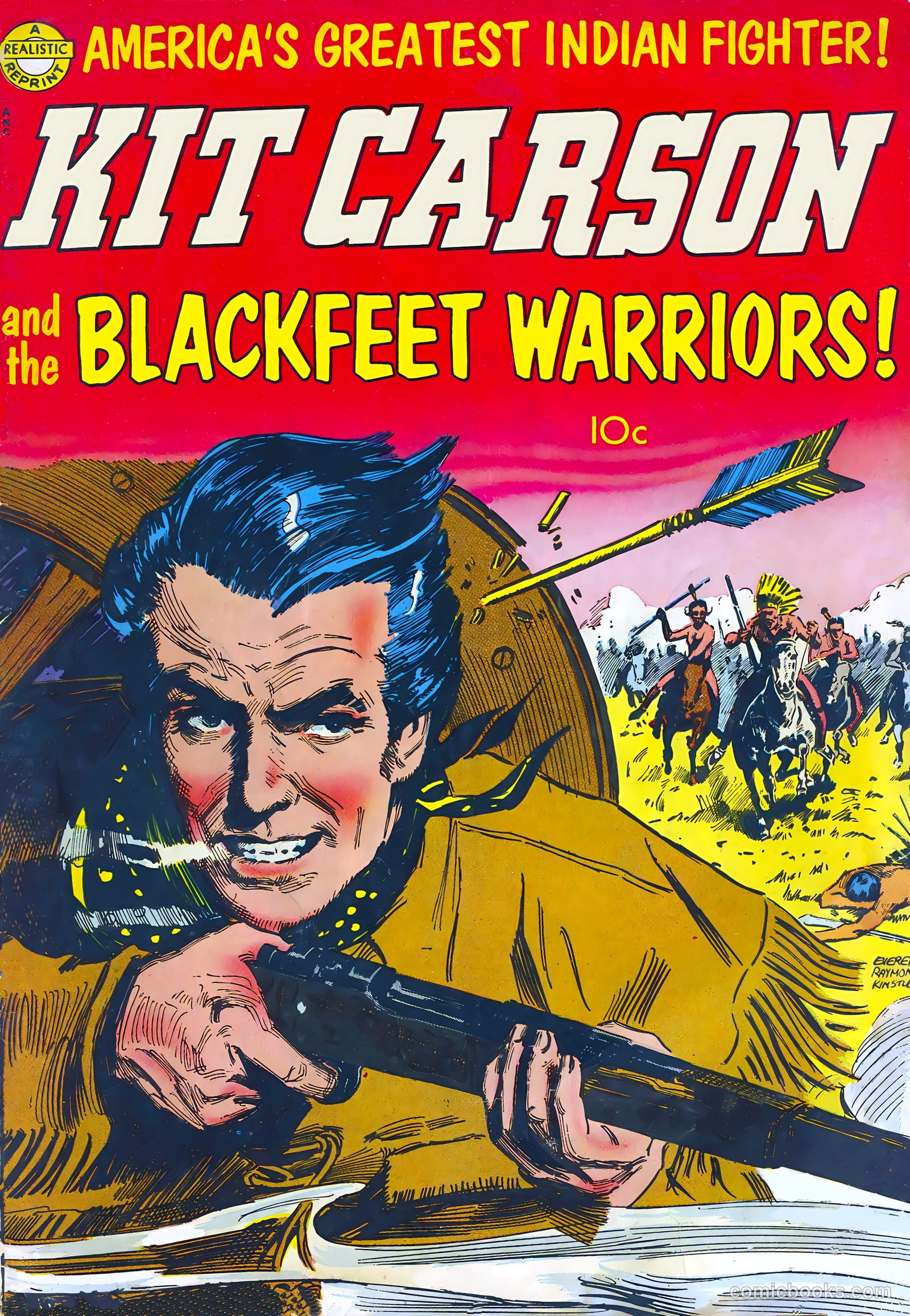 Kit Carson and the Blackfeet Warriors #1 — page 1 of 36