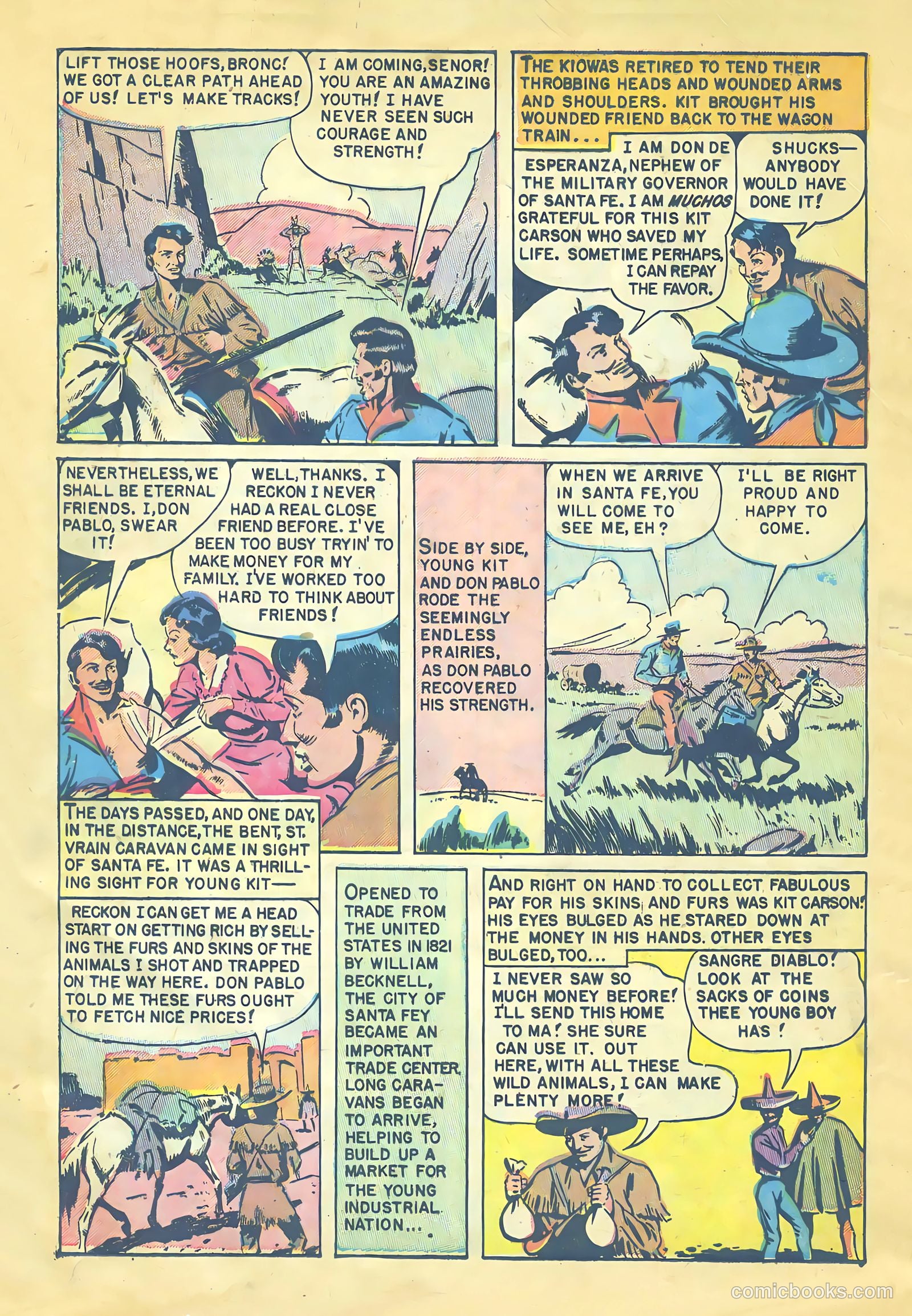 Kit Carson and the Blackfeet Warriors #1 — page 8 of 36