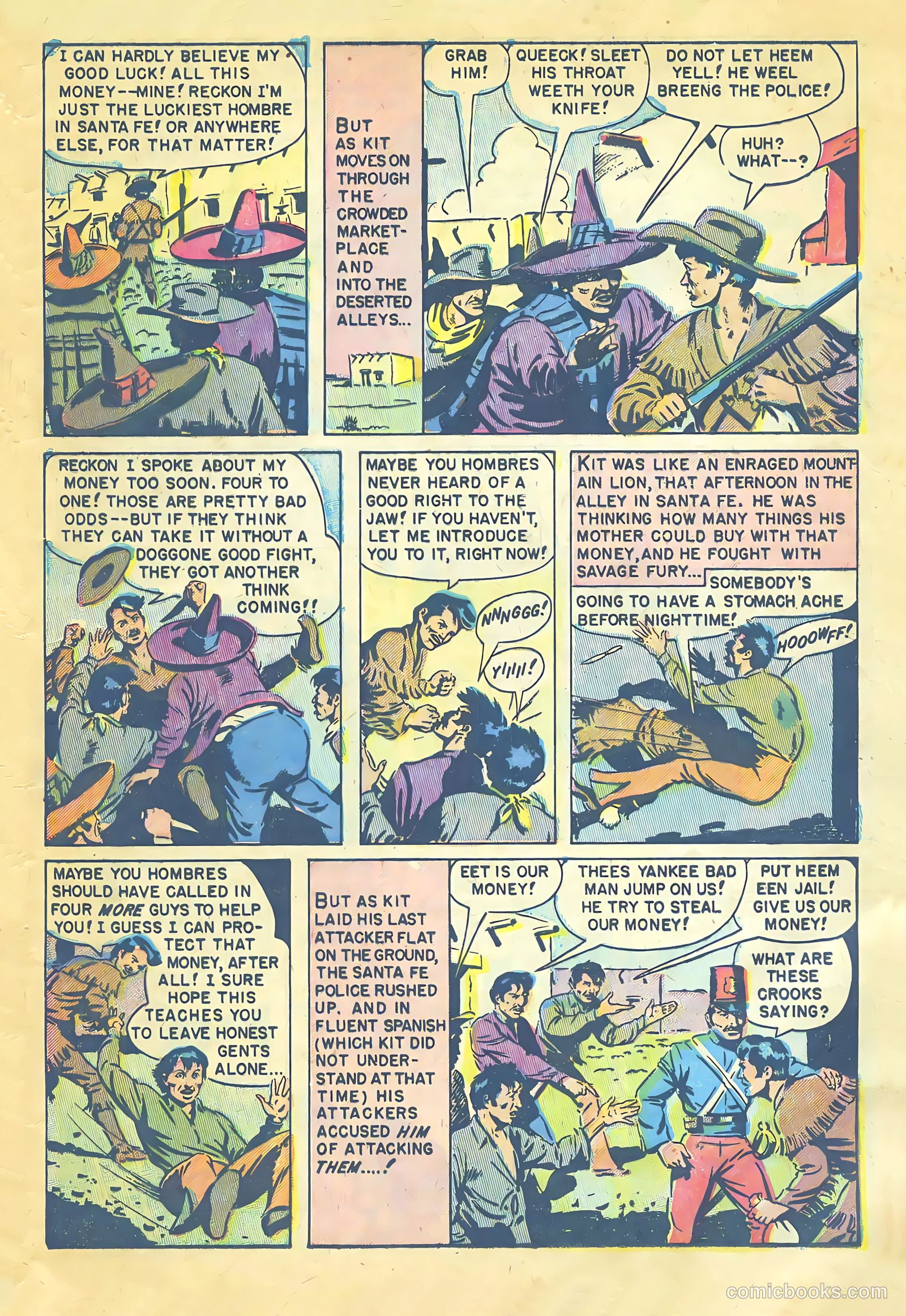 Kit Carson and the Blackfeet Warriors #1 — page 9 of 36