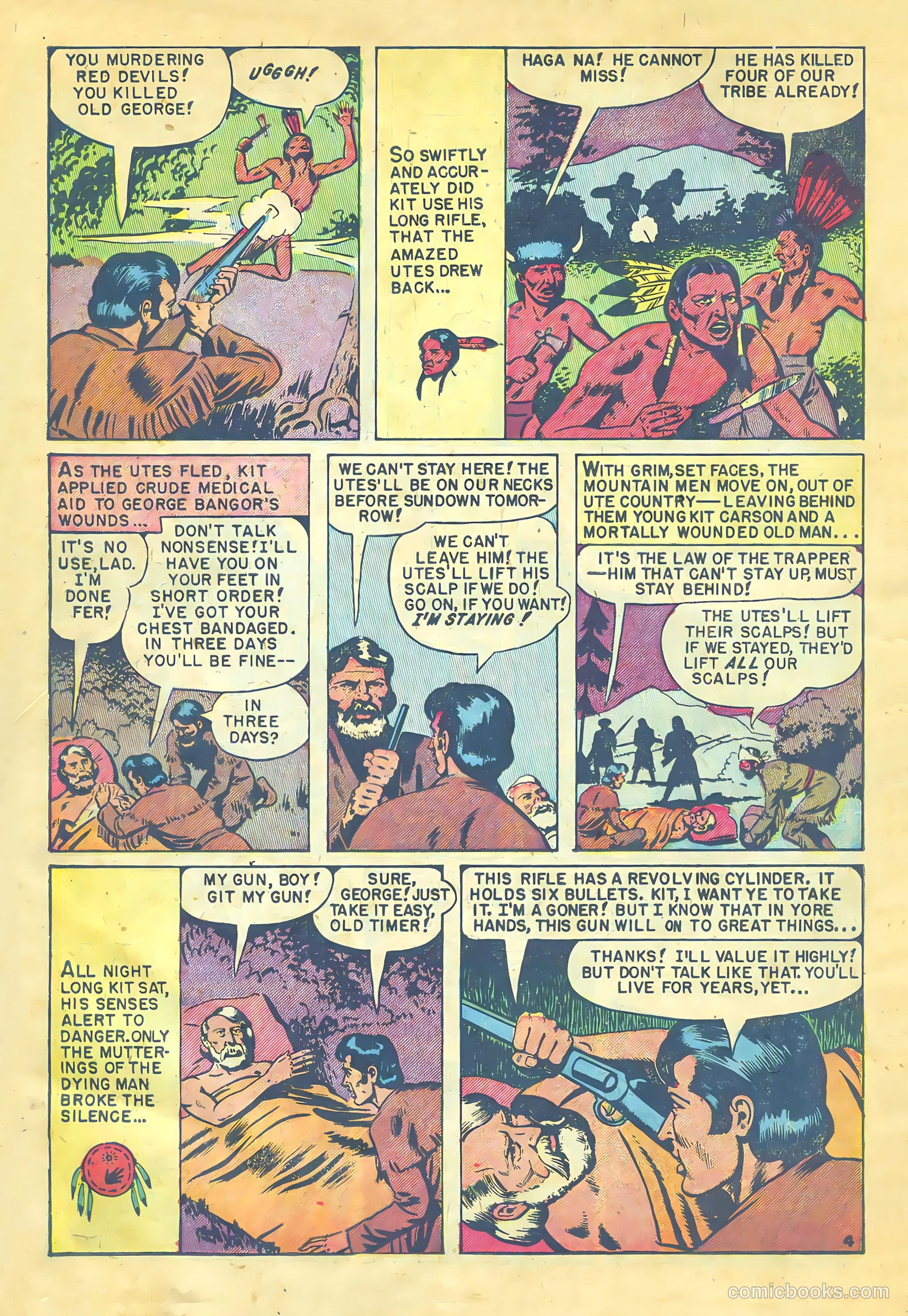 Kit Carson and the Blackfeet Warriors #1 — page 14 of 36