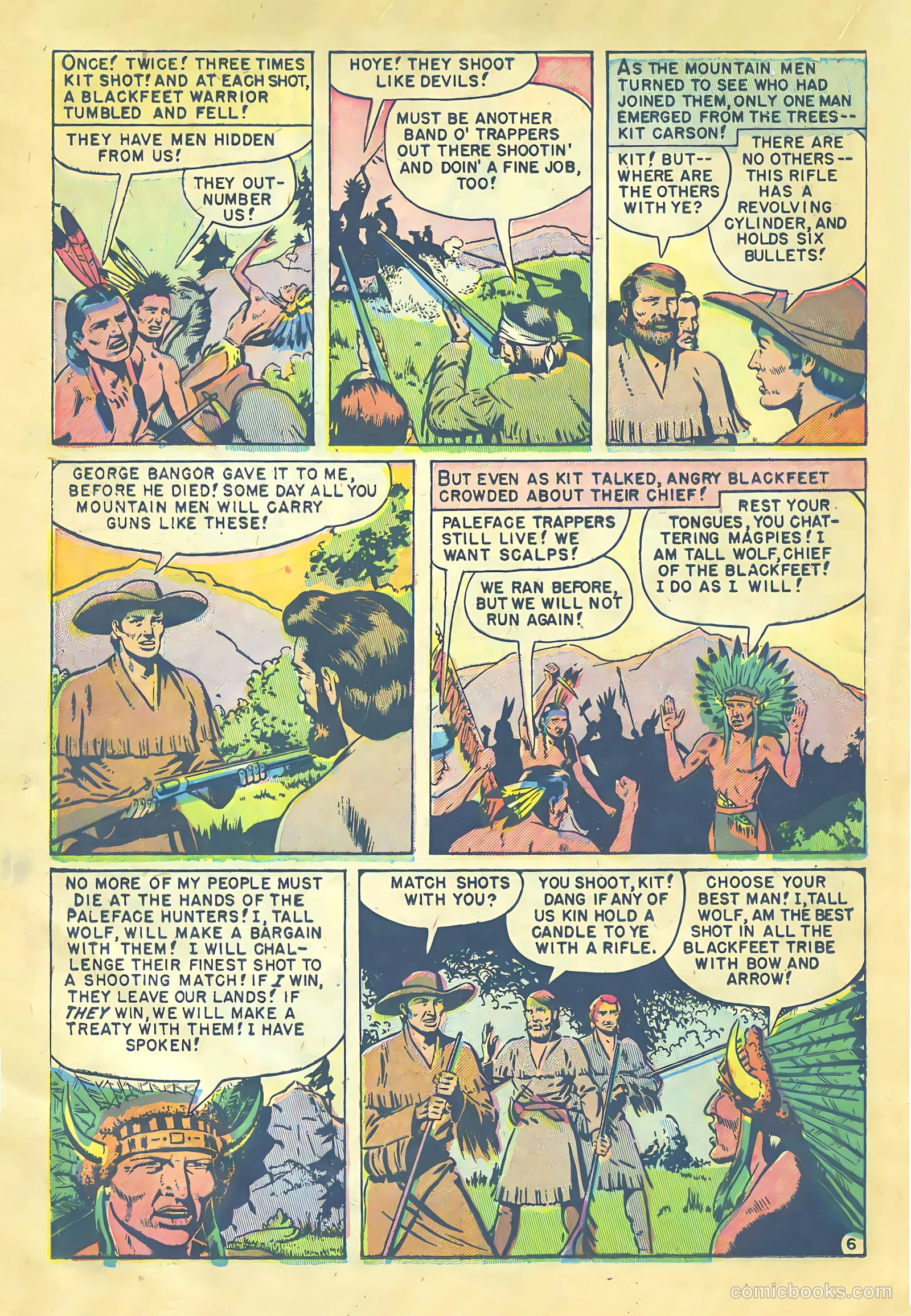 Kit Carson and the Blackfeet Warriors #1 — page 16 of 36