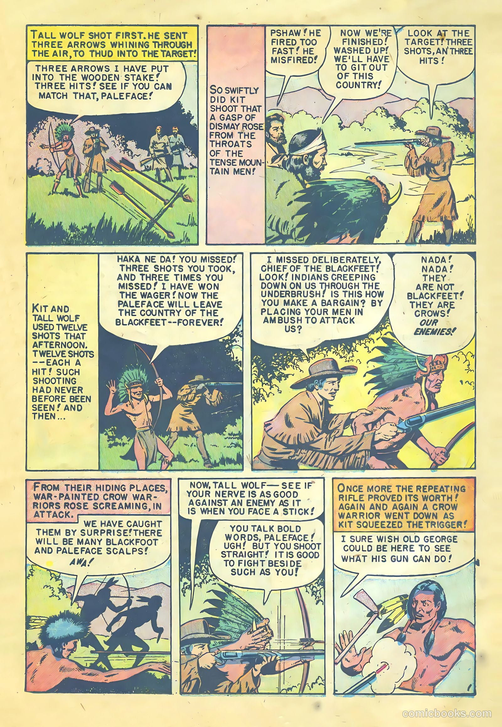 Kit Carson and the Blackfeet Warriors #1 — page 17 of 36