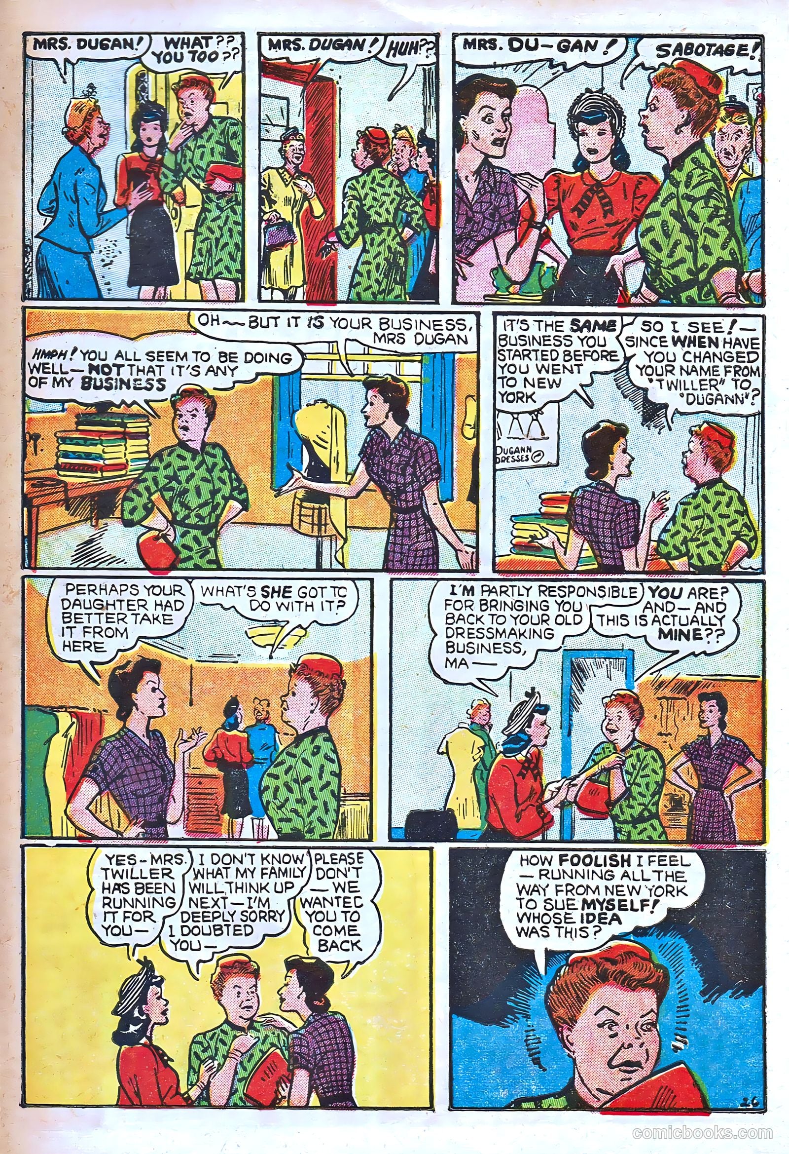 Dixie Dugan v4 #1 — page 31 of 37