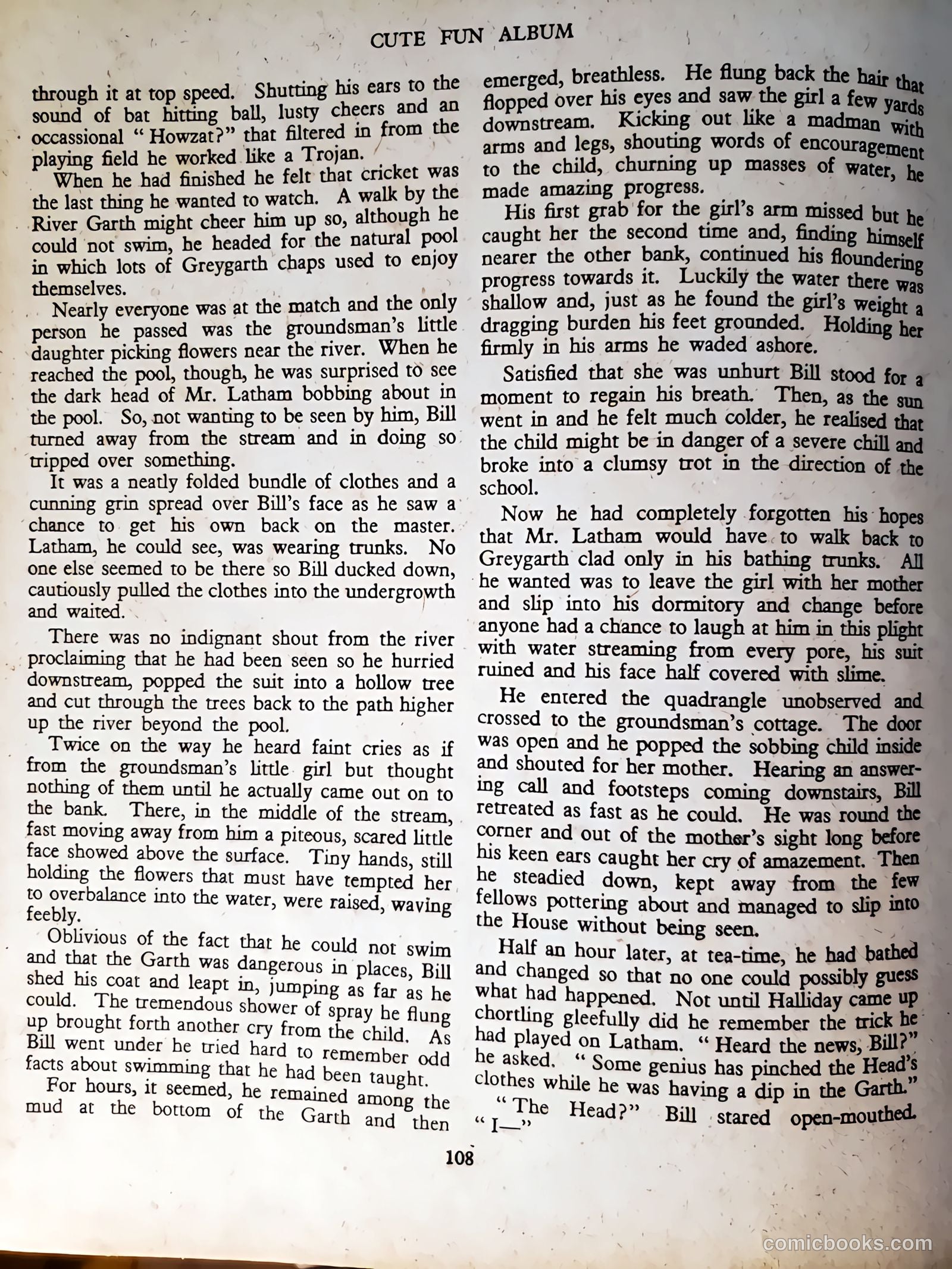 Cute Fun Album #1953 — page 110 of 113