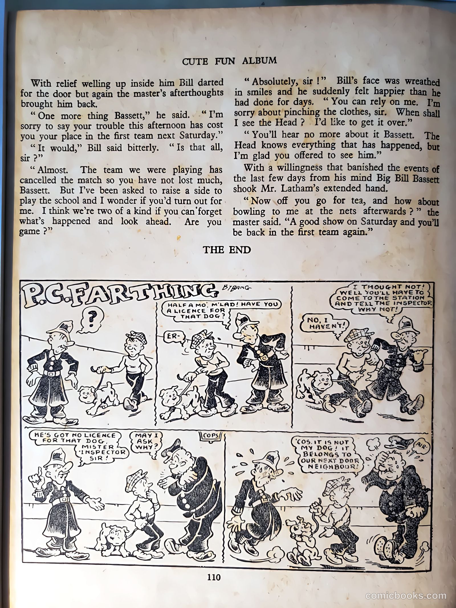 Cute Fun Album #1953 — page 112 of 113