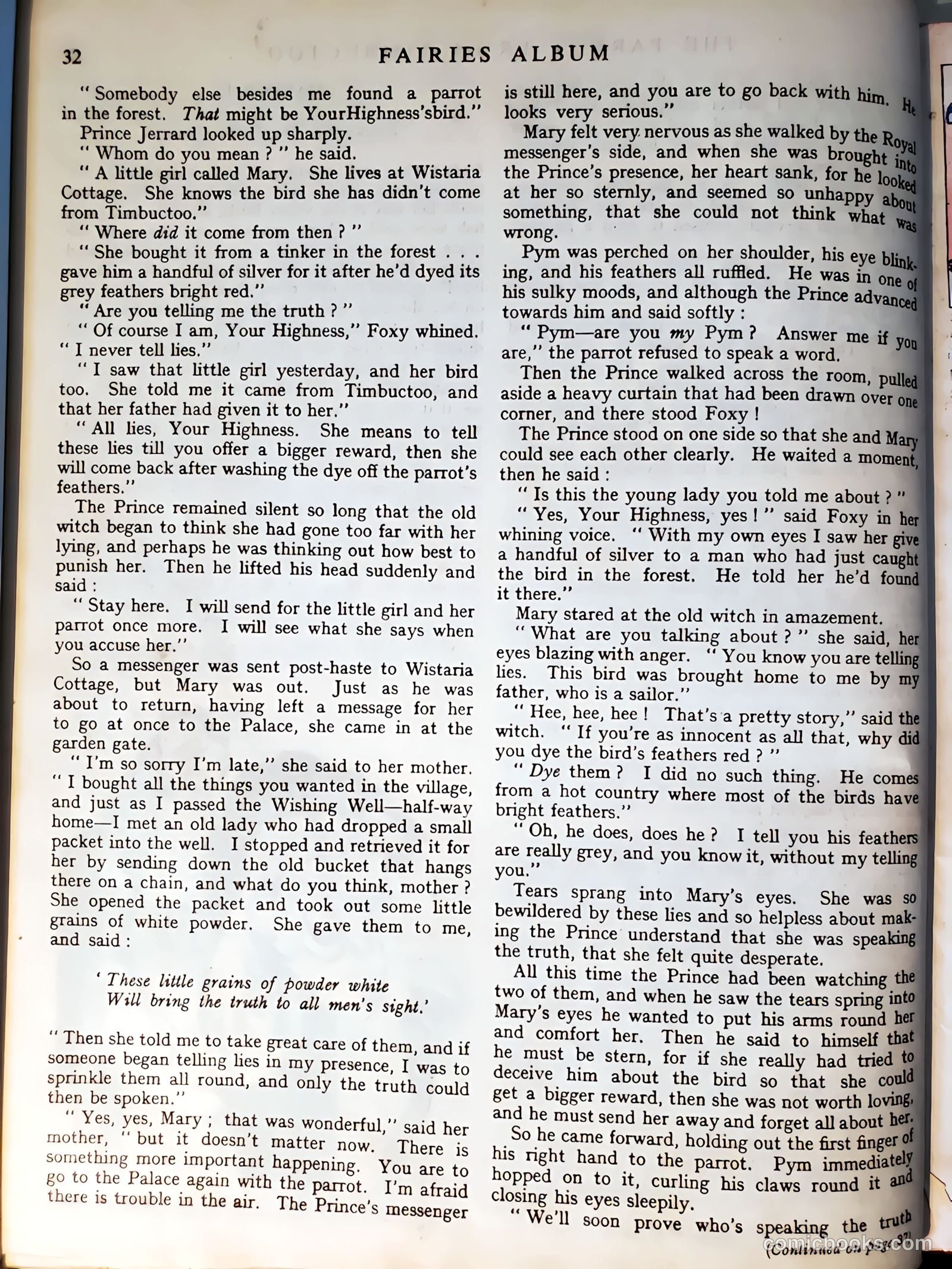 Fairies Album #1947 — page 32 of 96