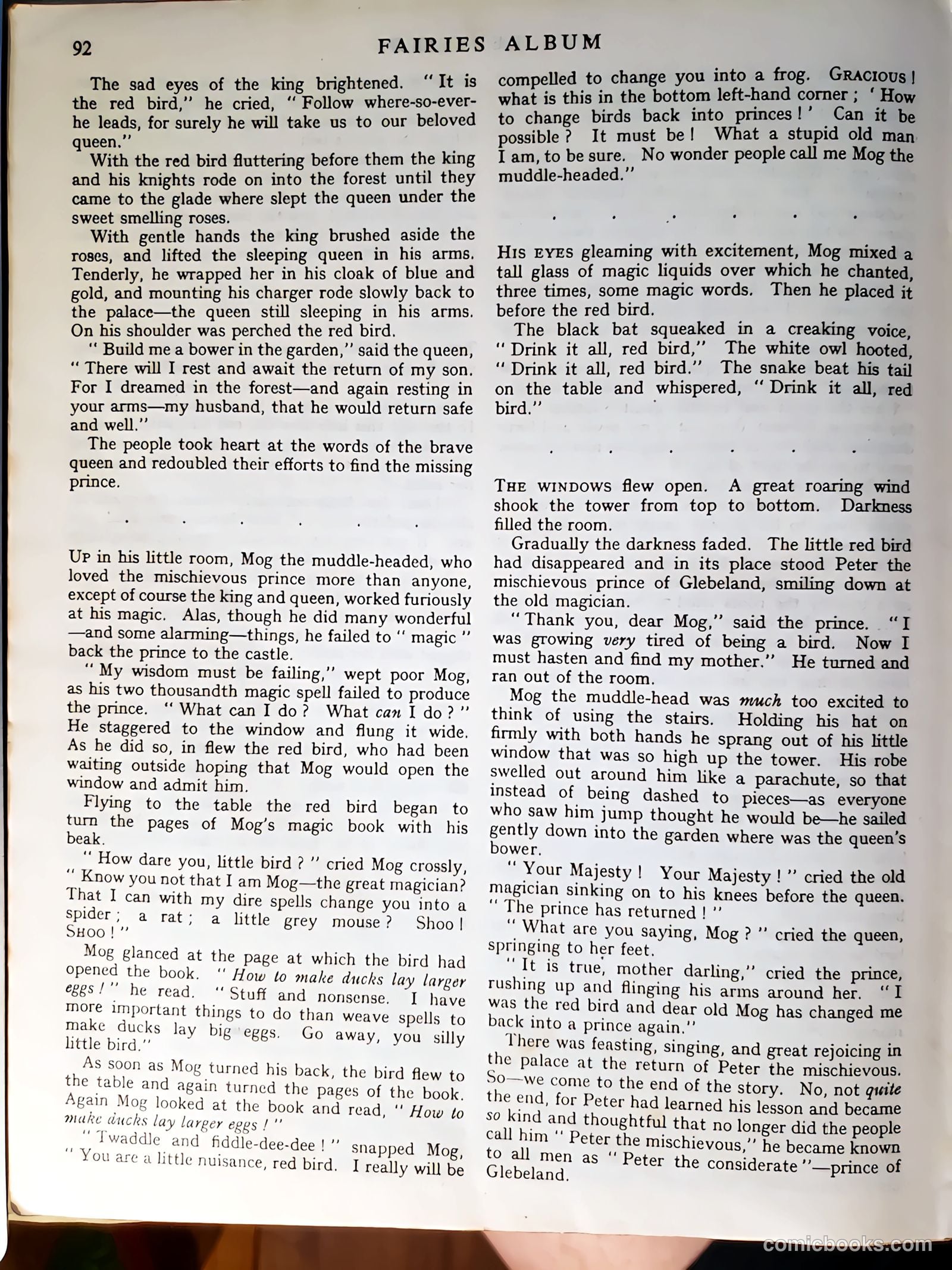 Fairies Album #1947 — page 92 of 96