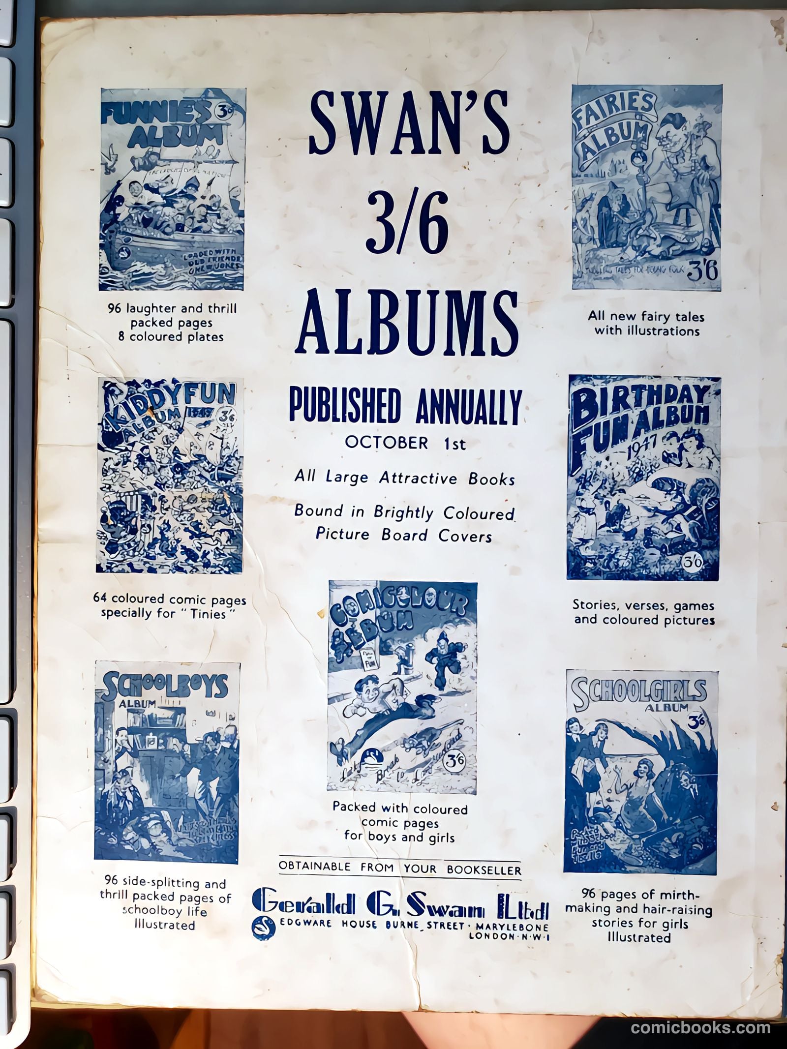 Fairies Album #1947 — page 96 of 96