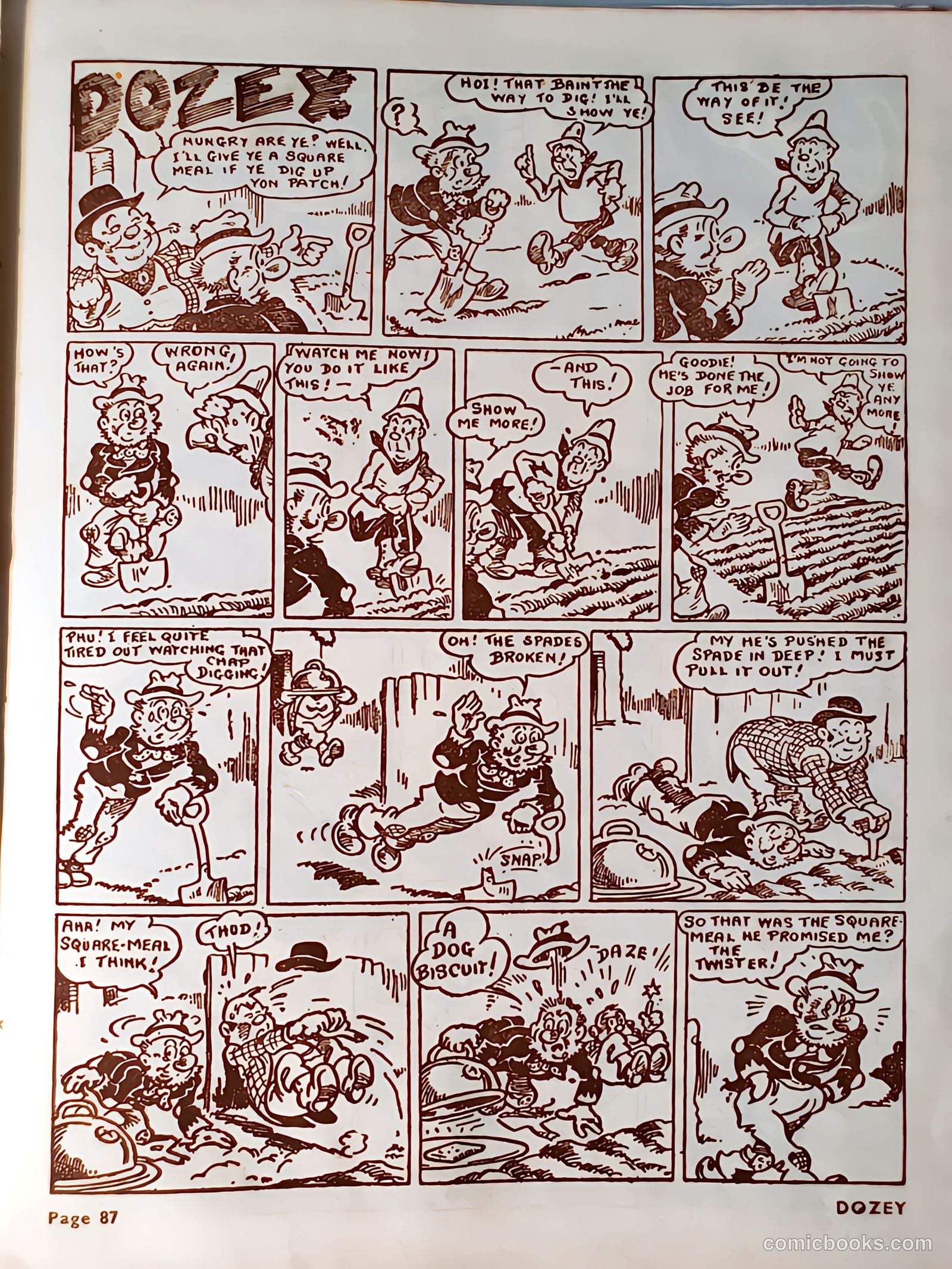 Funnies Album #1948 — page 87 of 96